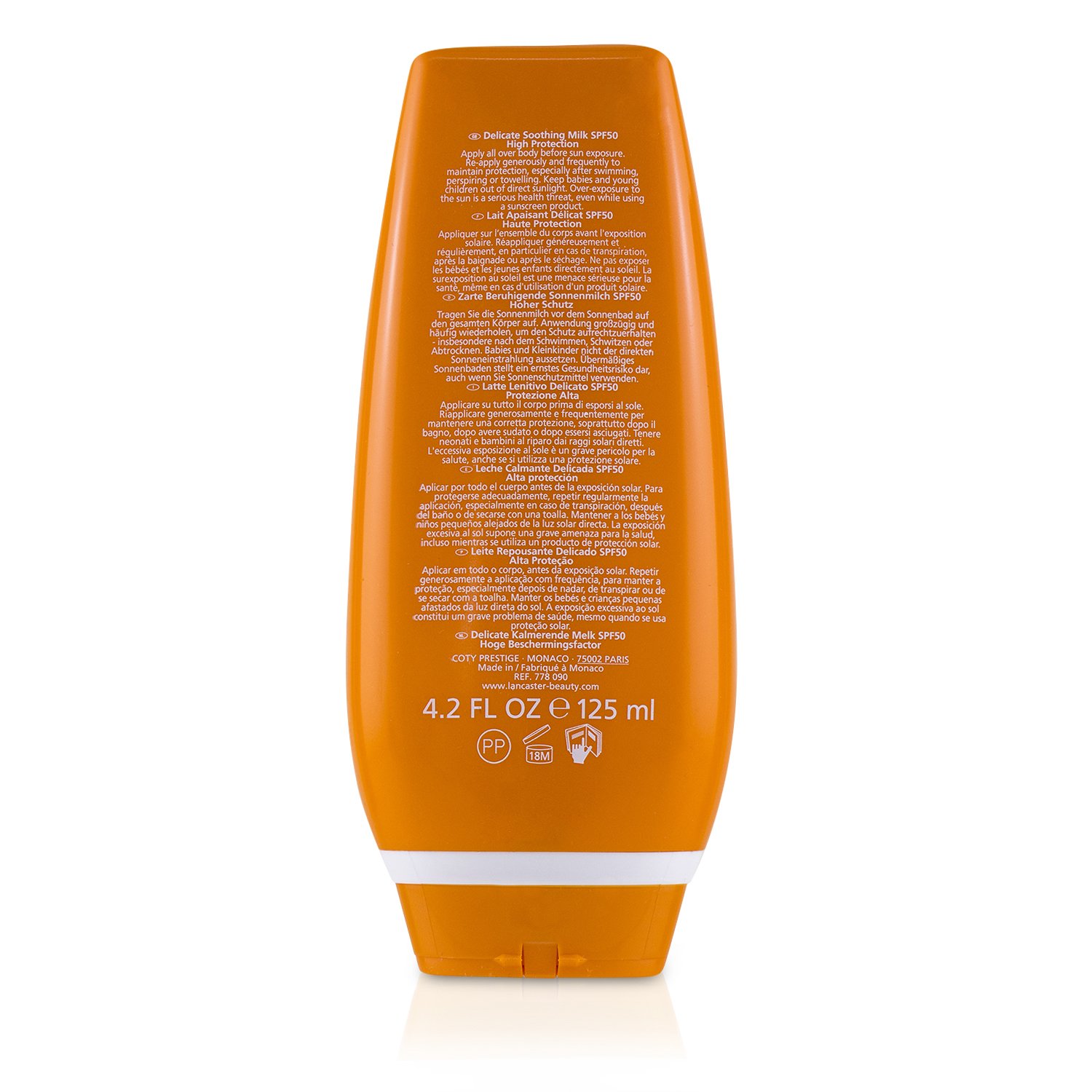 Lancaster Sun Sensitive Нежное Смягчающее Молочко для Тела SPF50 125ml/4.2oz