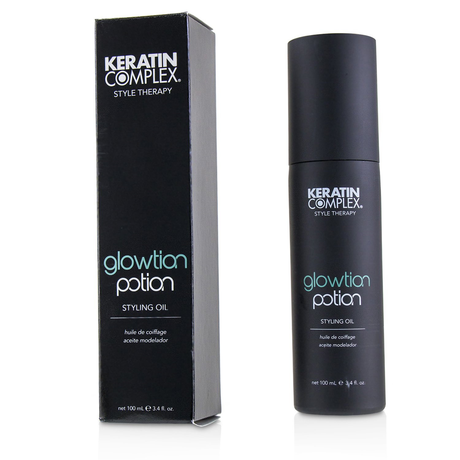 Keratin Complex Style Therapy Glowtion Potion Styling Oil (For Healthy, Soft, Shiny Hair) 100ml/3.4oz