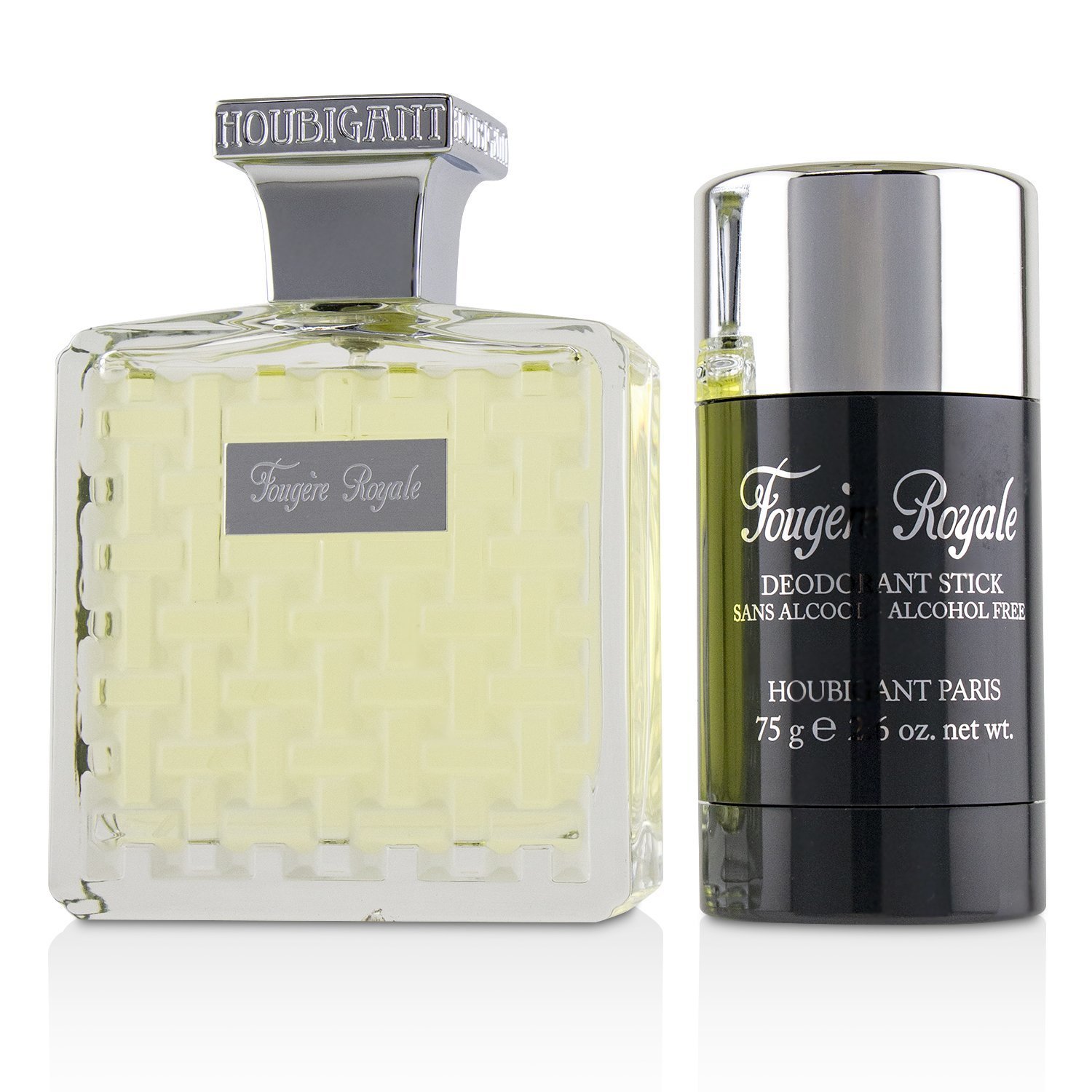 Houbigant Paris Fougere Royale Coffret: Eau De Parfum Spray 100m/3.3oz + Deodorant Stick 75g/2.6oz 2pcs