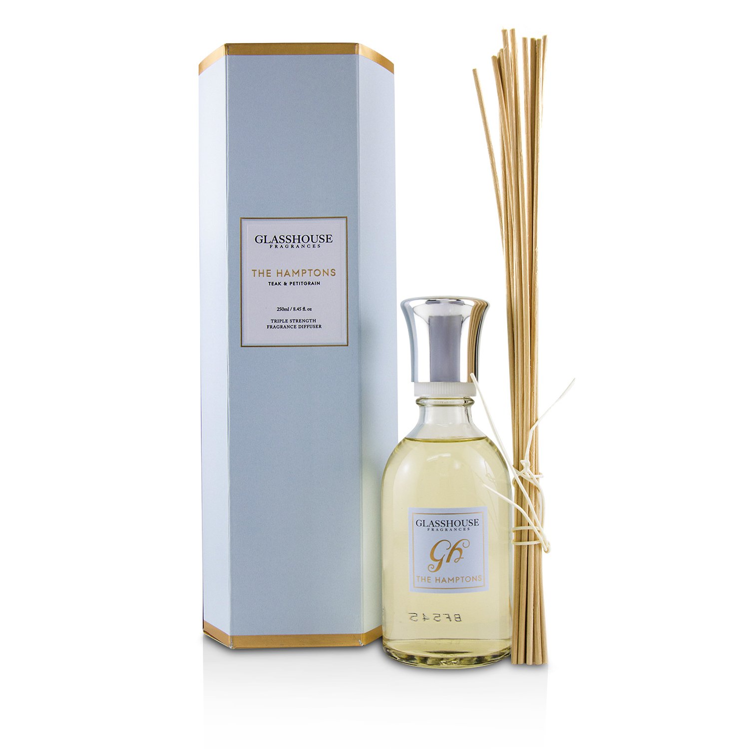 Glasshouse Triple Strength Fragrance Diffuser - The Hamptons 250ml/8.45oz