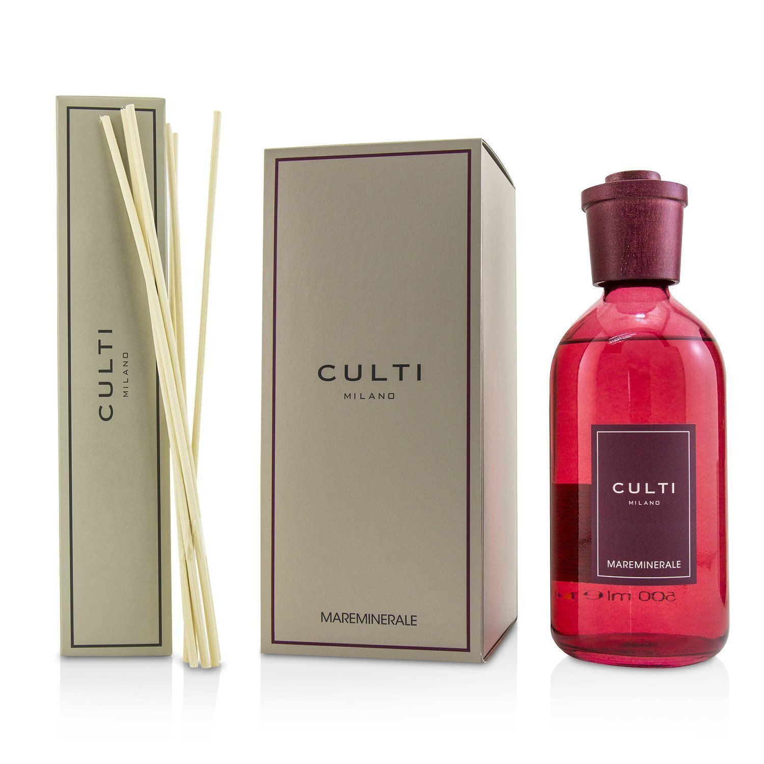 CULTI MILANO Colours Diffuser - Mareminerale (Red) 500ml/16.6oz