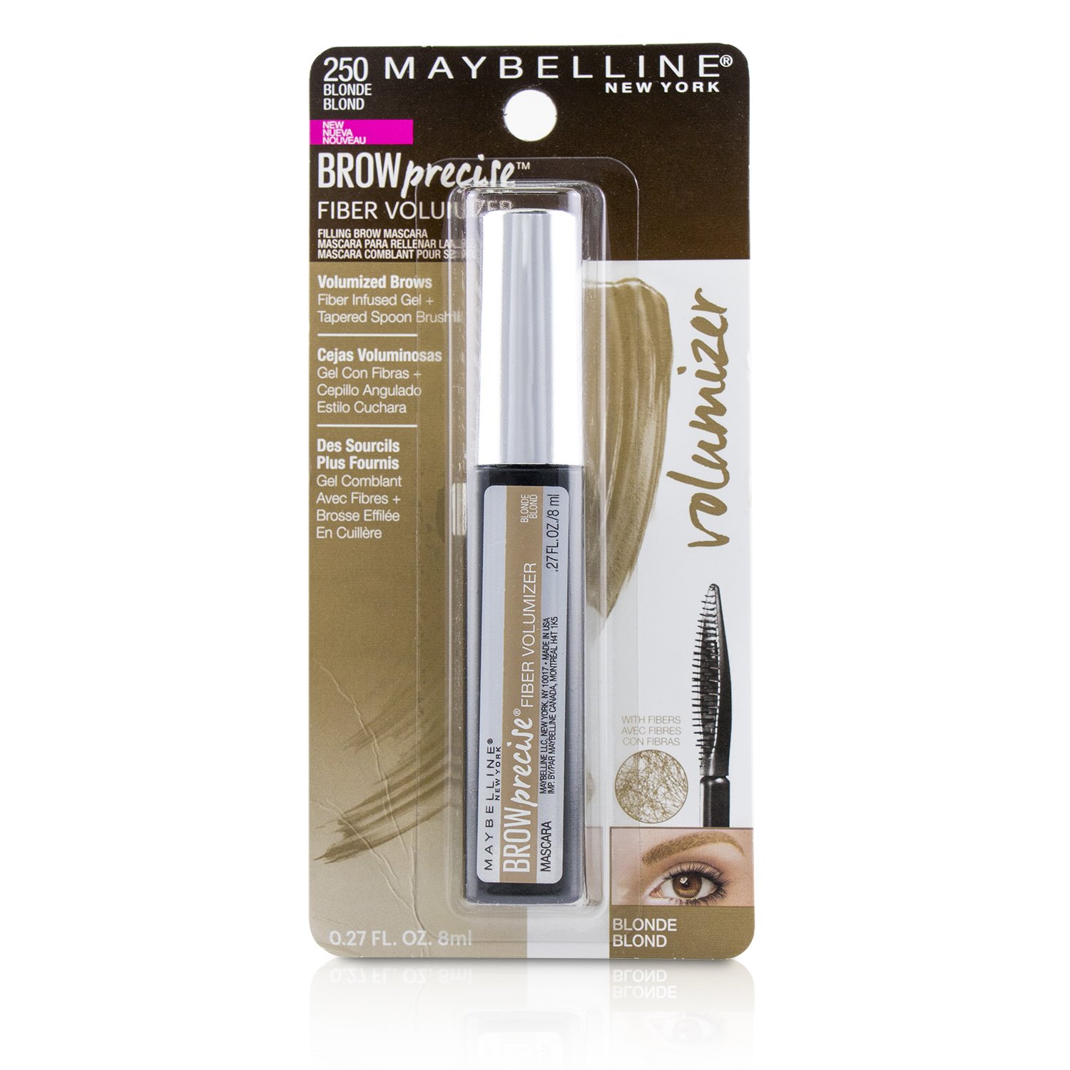 Maybelline Brow Precise Fibra Voluminizante 8ml/0.27oz