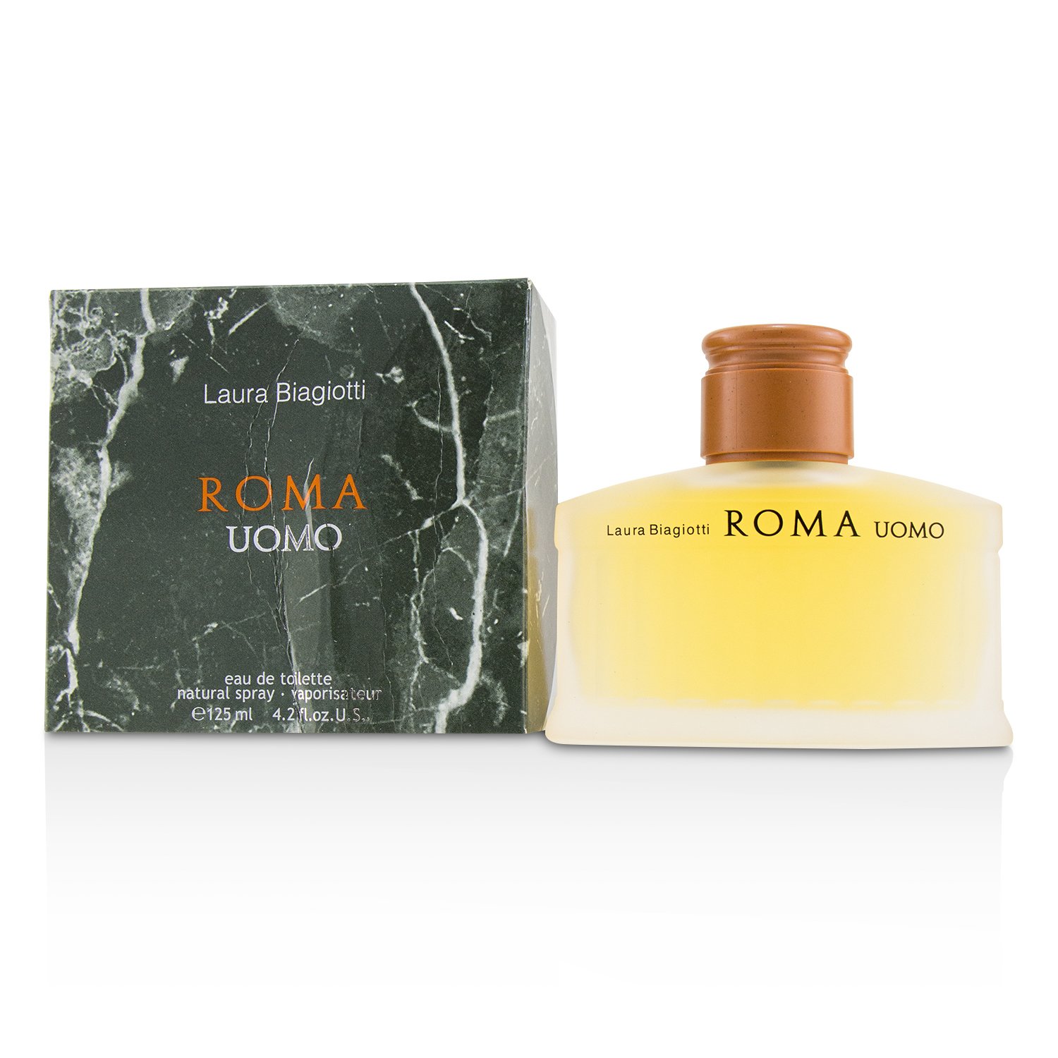 Laura Biagiotti Roma Uomo Eau De Toilette Spray (Box Slightly Damaged) 125ml/4.2oz