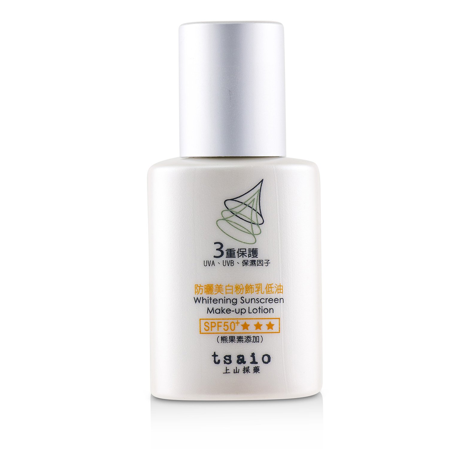 上山採薬 tsaio Tsaio Whitening Sunscreen Make-Up Lotion SPF50 (Arbutin) 30g