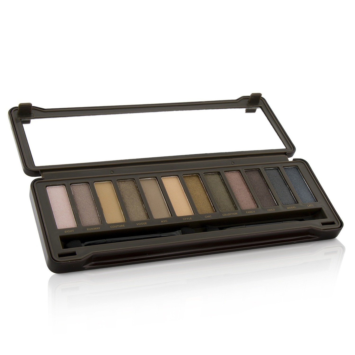 BYS Eyeshadow Palette (12x Eyeshadow, 2x Applicator) 12g