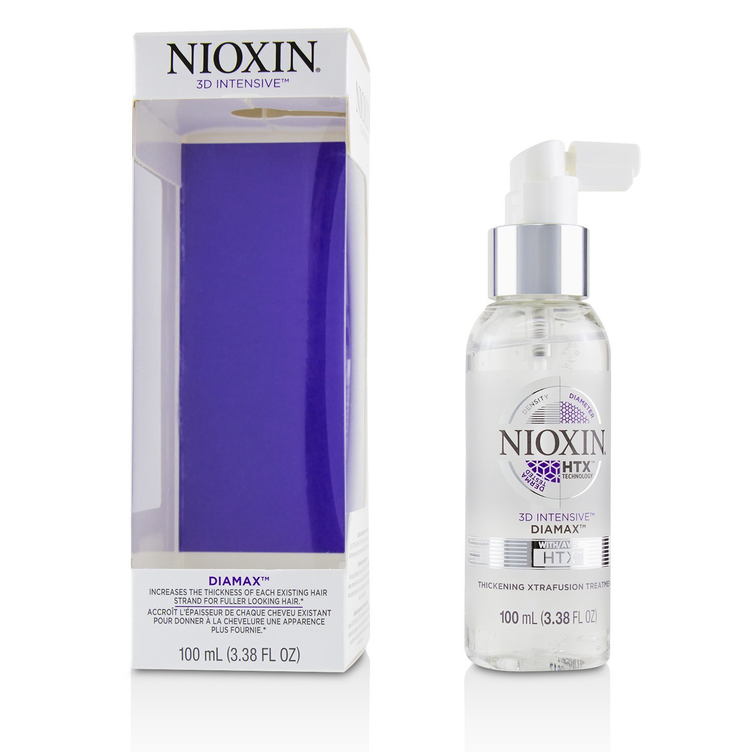 ナイオキシン Nioxin 3D インテンシブ ダイアマックス シックニング エクストラフュージョン トリートメント 100ml/3.38oz