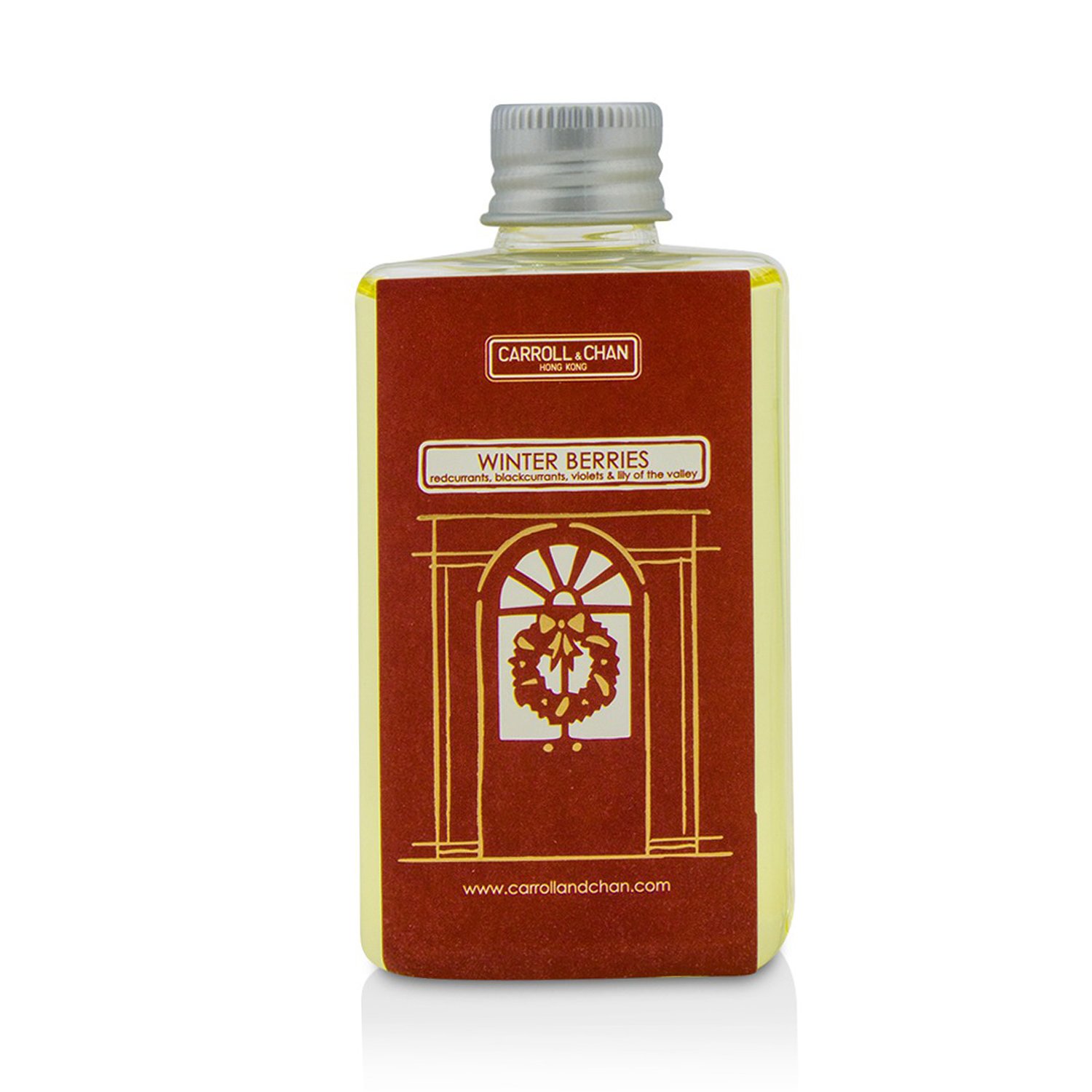 Carroll & Chan Diffuser Oil Refill - Winter Berries (Redcurrants, Blackcurrants, Violets & Lily Of The Valley) 100ml/3.38oz