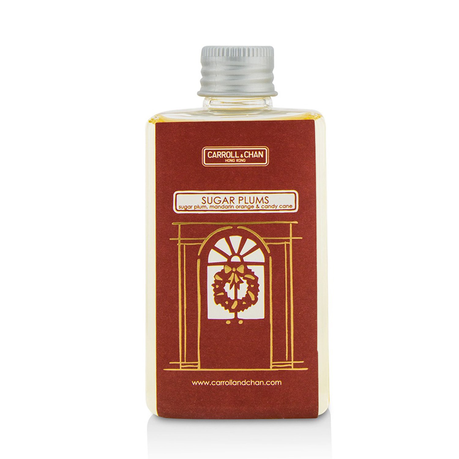 Carroll & Chan Difusor de Caña - Sugar Plums (Sugar Plum, Mandarin Orange & Candy Cane) 100ml/3.38oz