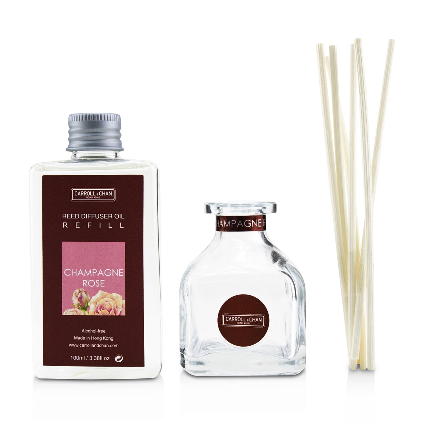 Carroll & Chan Reed Diffuser - Champagne Rose 100ml/3.38oz