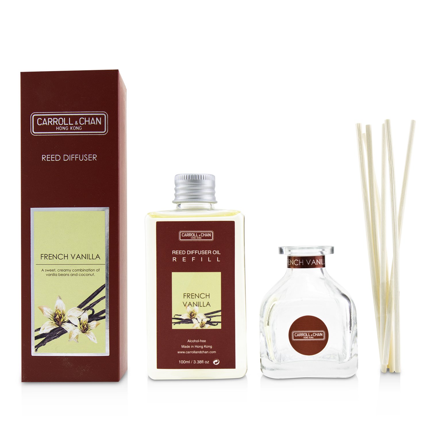 Carroll & Chan Reed Diffuser - French Vanilla 100ml/3.38oz