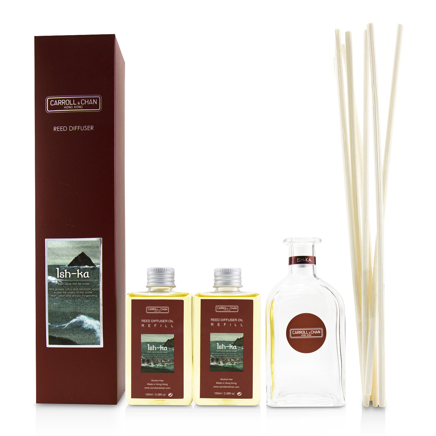 Carroll & Chan Reed Diffuser - Ish-Ka 200ml/6.76oz