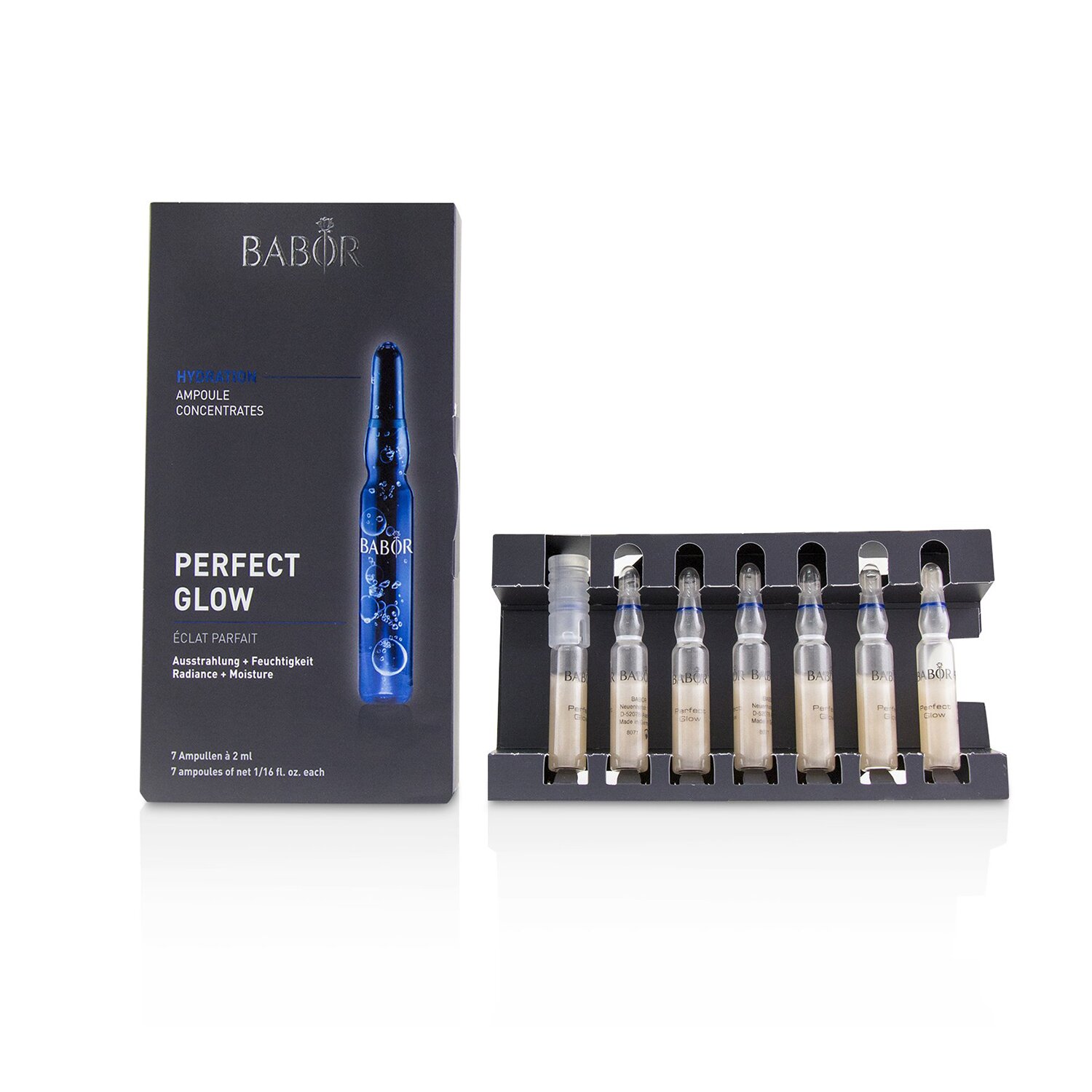 Babor Ampoule Concentrates Hidratación Brillo Perfecto (Resplandor + Hidratación) 7x2ml/0.06oz