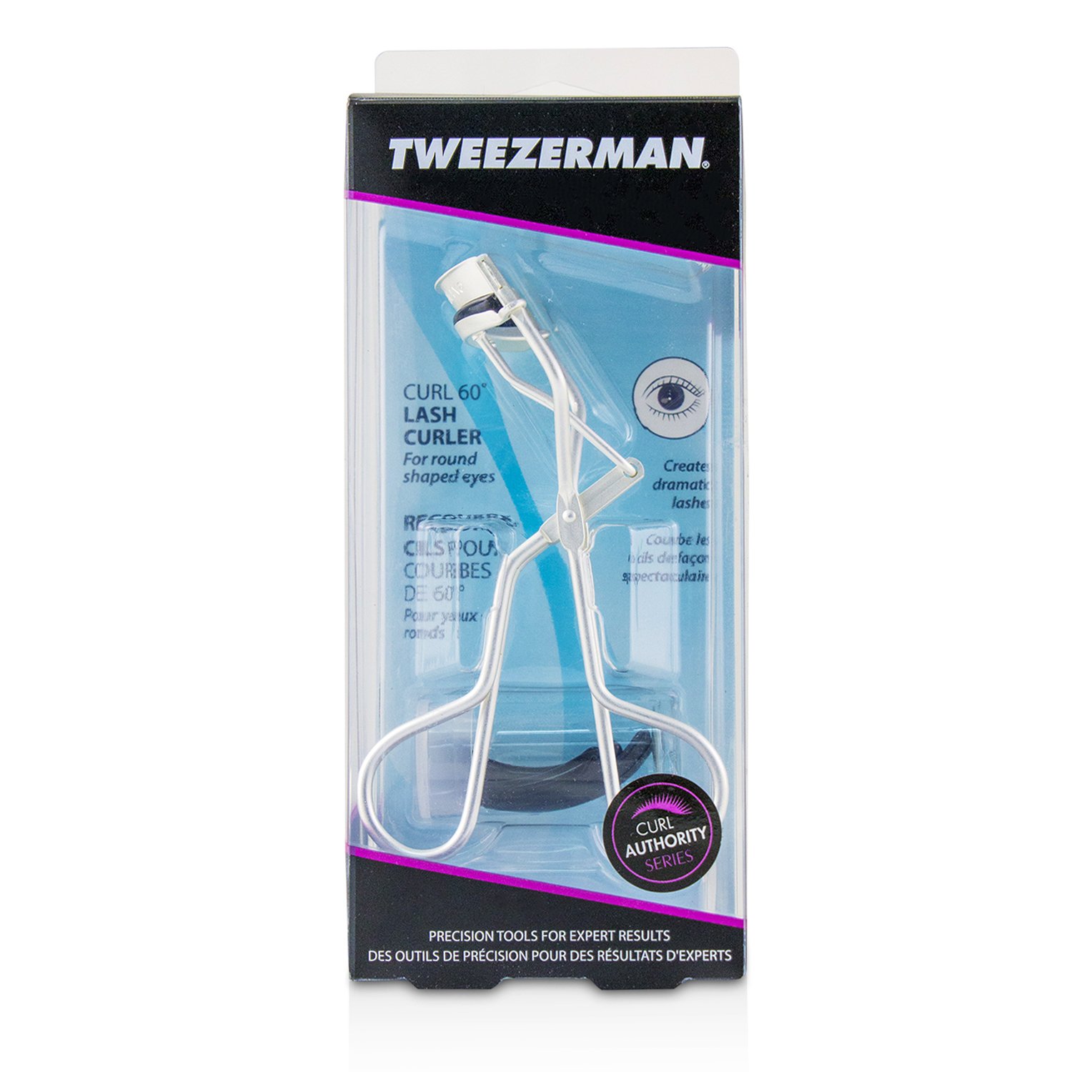 Tweezerman 微之魅 捲曲60睫毛夾 Curl 60° Lash Curler (圓形眼睛適用) Picture Color