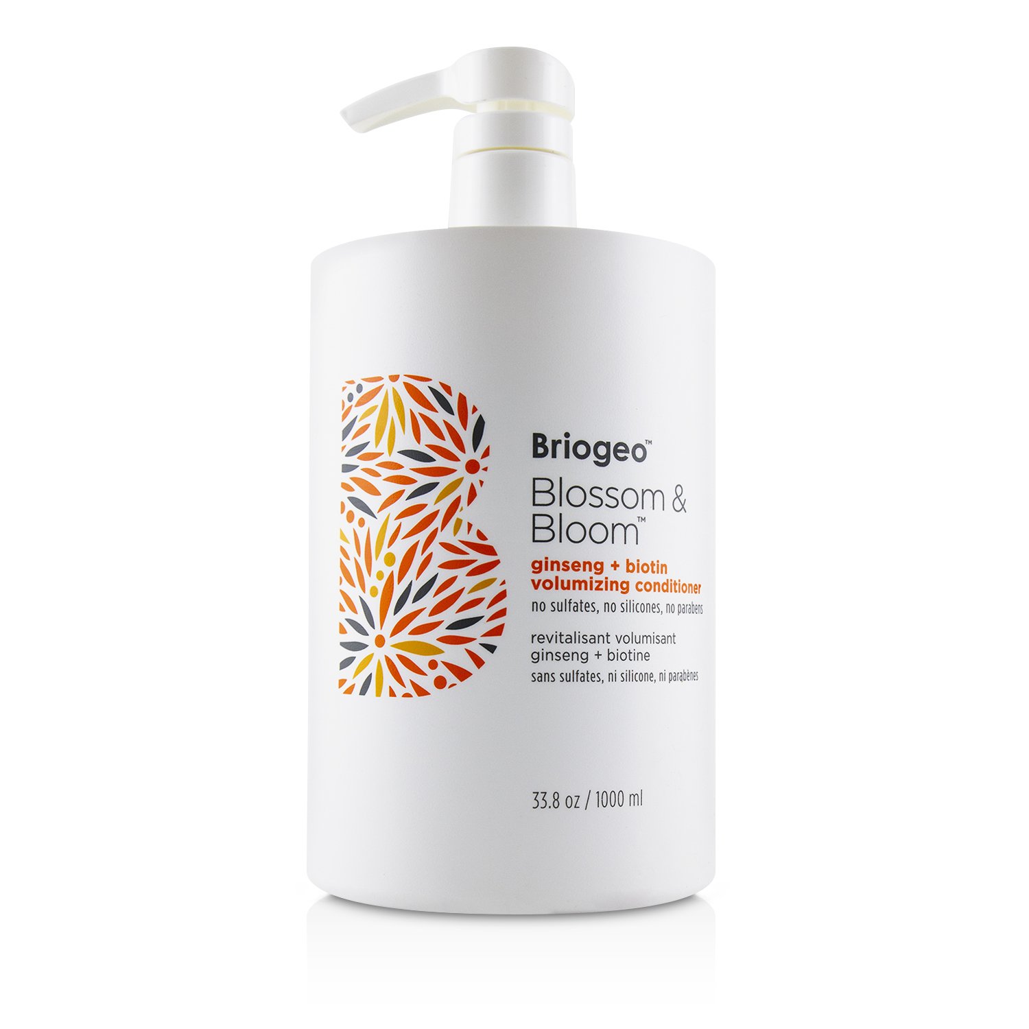 Briogeo Blossom & Bloom Ginseng + Biotin Acondicionador Voluminizante 1000ml/33.8oz