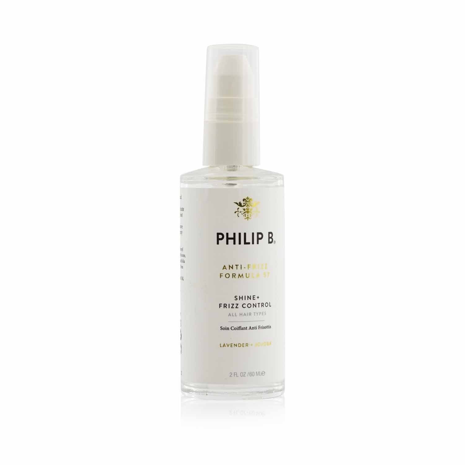 Philip B Anti-Frizz Formula 57 (Shine + Frizz Control - All Hair Types) 60ml/2oz