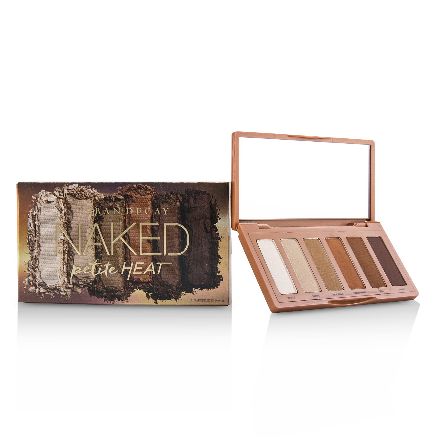 Urban Decay Naked Petite Heat Palette : 5x Eyeshadow, 1x Highlighter Picture Color