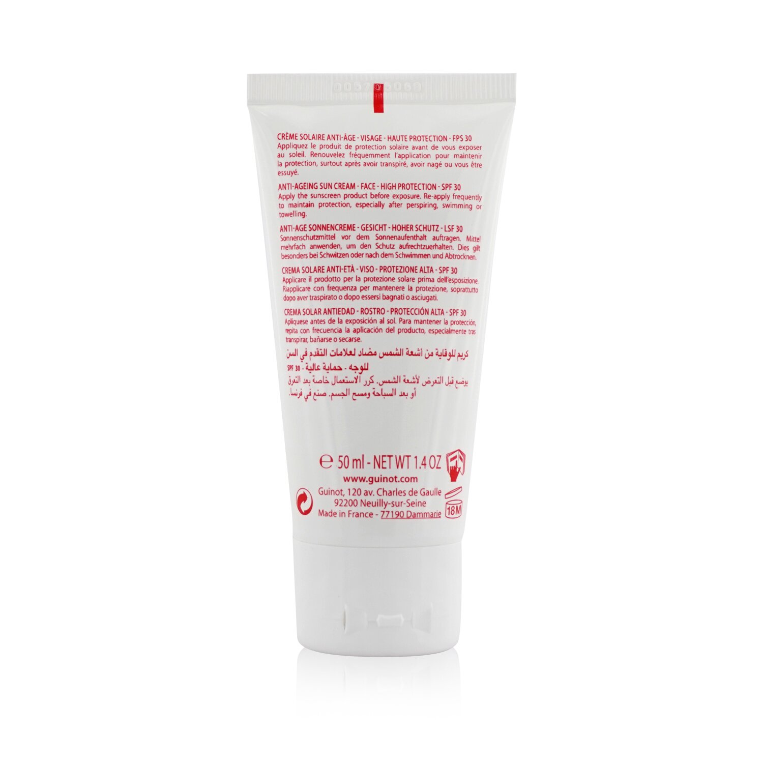 Guinot Sun Logic Age Sun öregedésgátló napozókrém arcra SPF 30 50ml/1.7oz