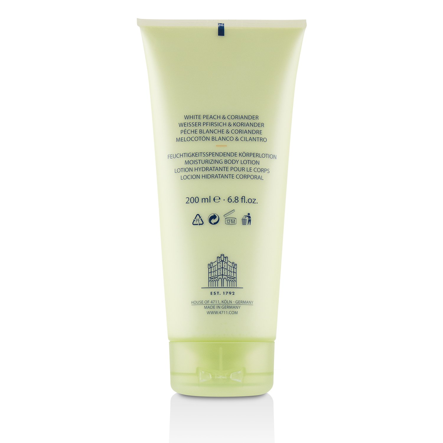 4711 Balsam do ciała Acqua Colonia White Peach & Coriander Moisturizing Body Lotion 200ml/6.8oz