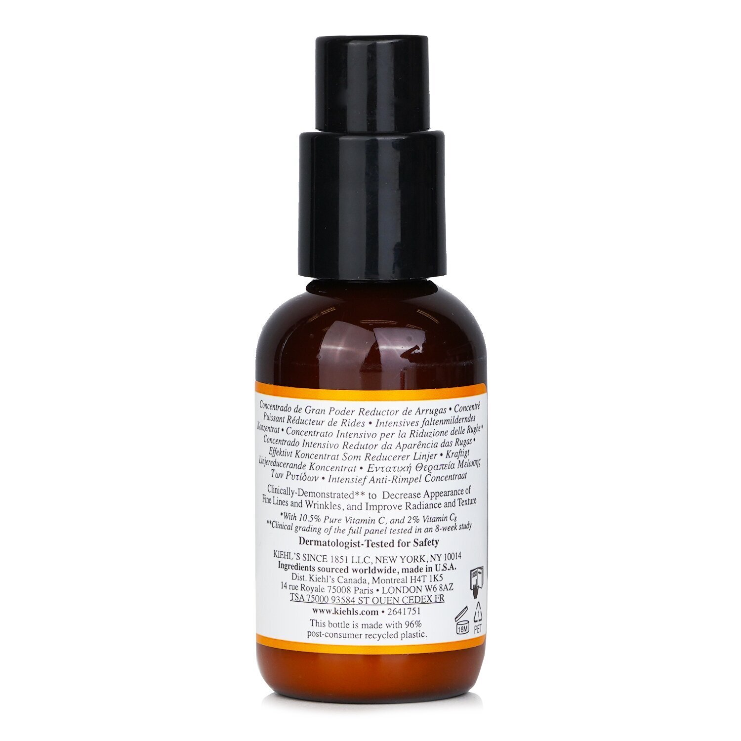 Kiehl's Dermatologist Solutions Powerful-Strength Line-Reducing Concentrate (With 12.5% Vitamin C + Hyaluronic Acid) 50ml/1.7oz