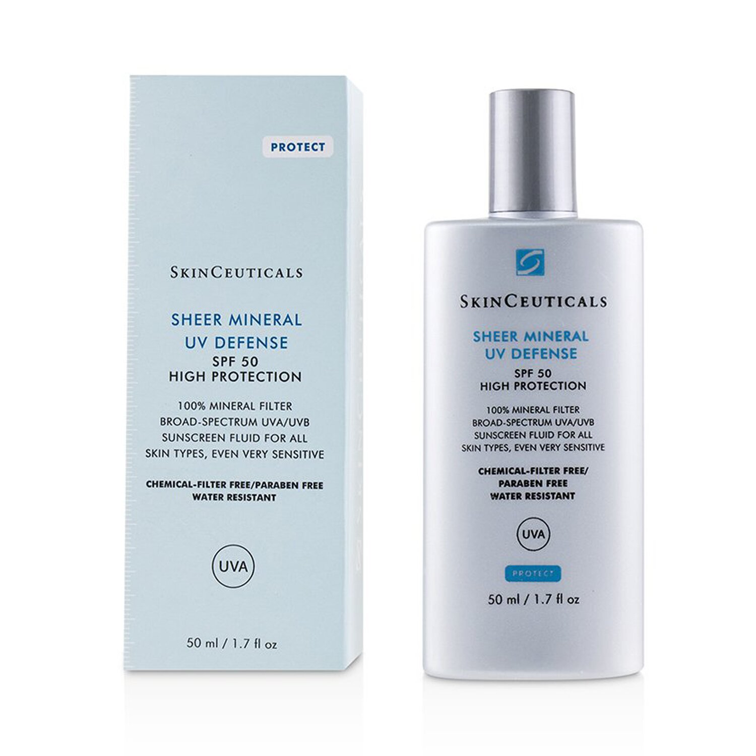 SkinCeuticals واقي معدني من الأشعة فوق البنفسجية SPF50 حاصن شفاف 50ml/1.7oz