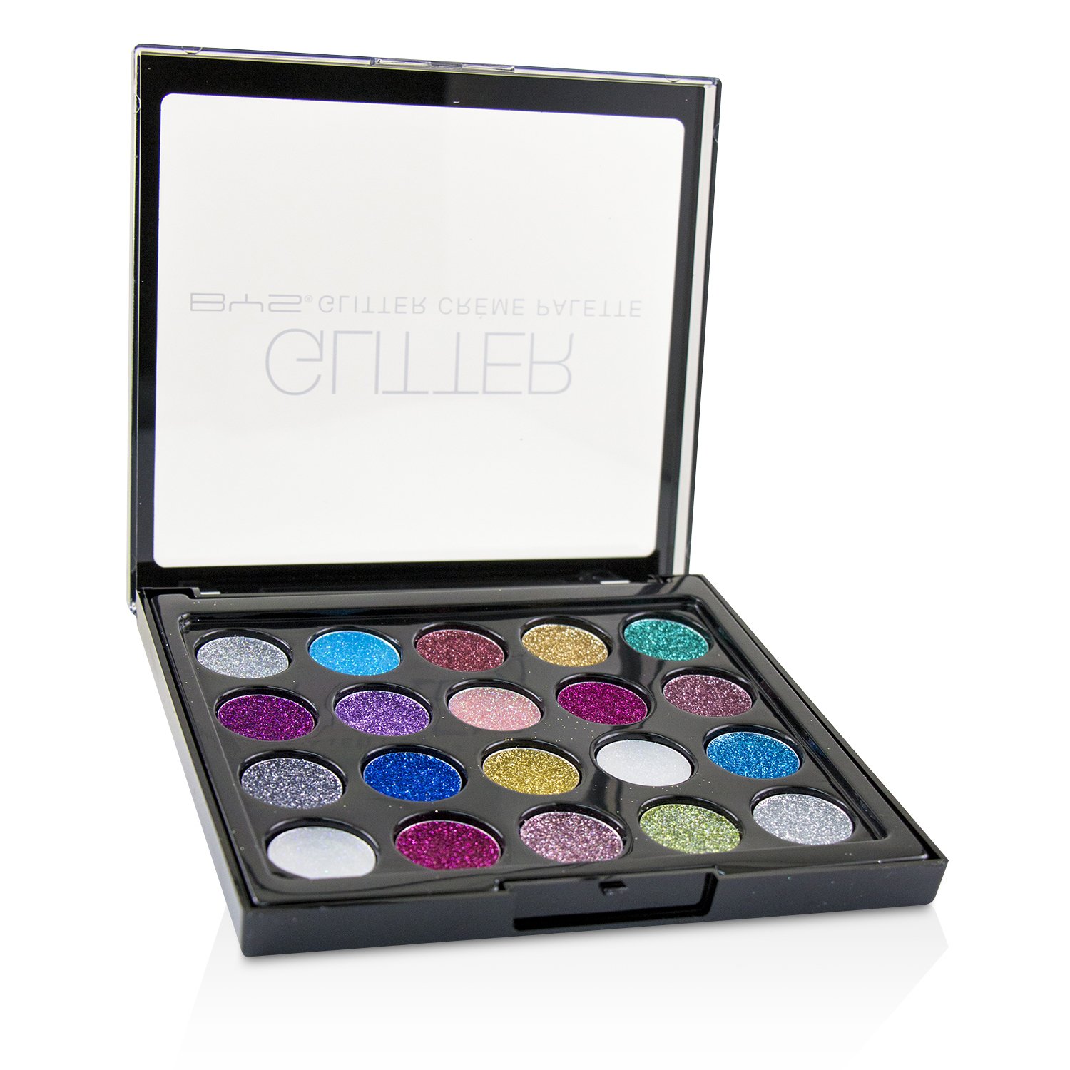 BYS Glitter Creme Palette (20x Eyeshadow) 20x0.5g/0.017oz