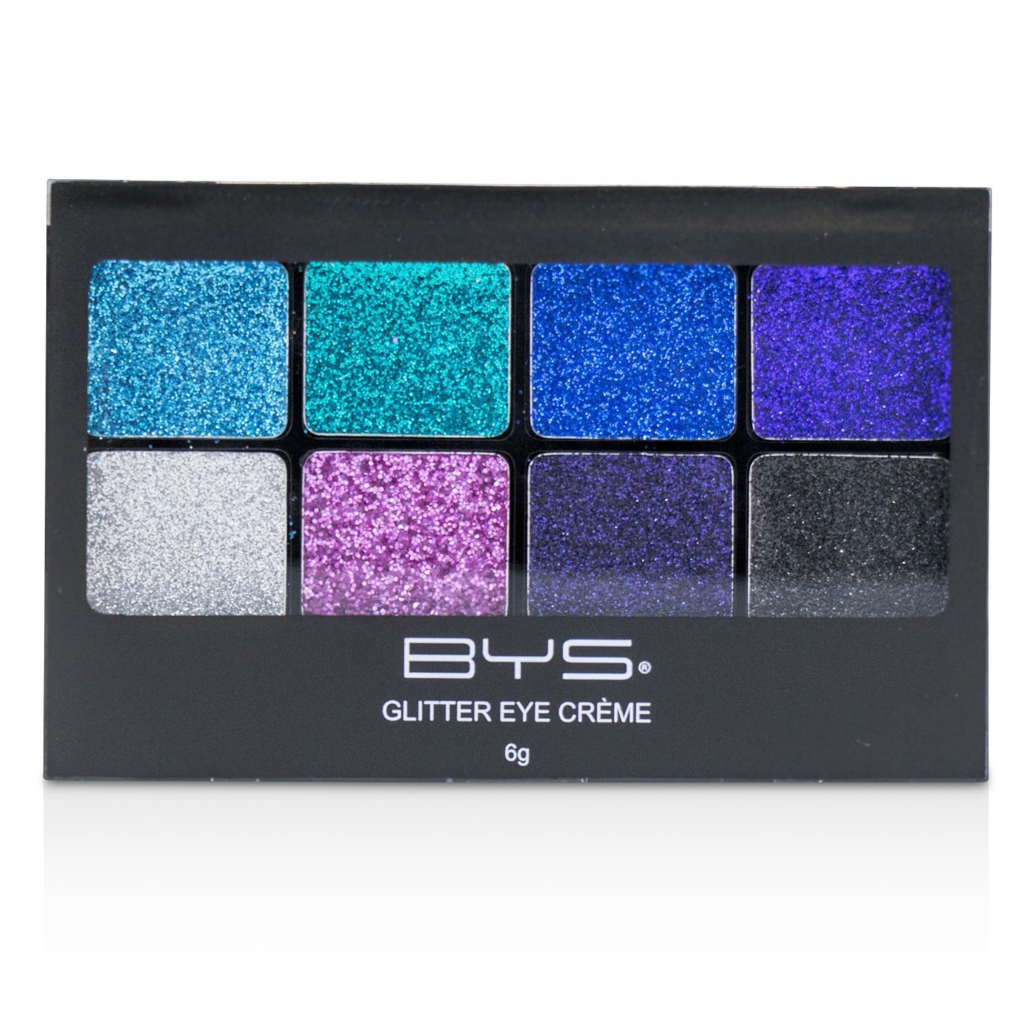 BYS Glitter Eye Creme Palette 6g/0.2oz