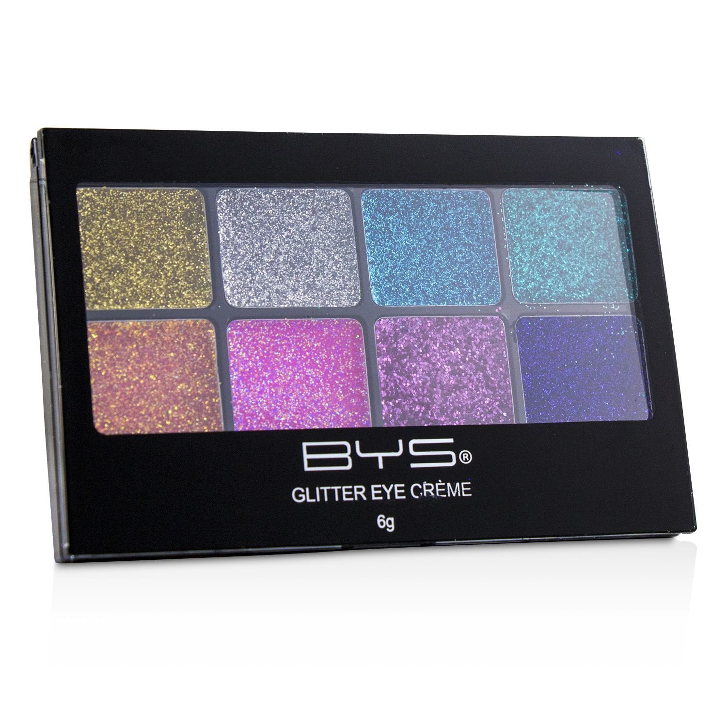 BYS Glitter Eye Creme Palette 6g/0.2oz