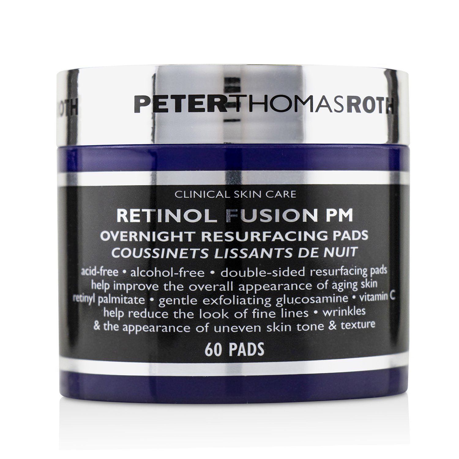 ピーター・トーマス・ロス Peter Thomas Roth レチノール フュージョン PM オーバーナイト リサーフェーシング パッド 60pads