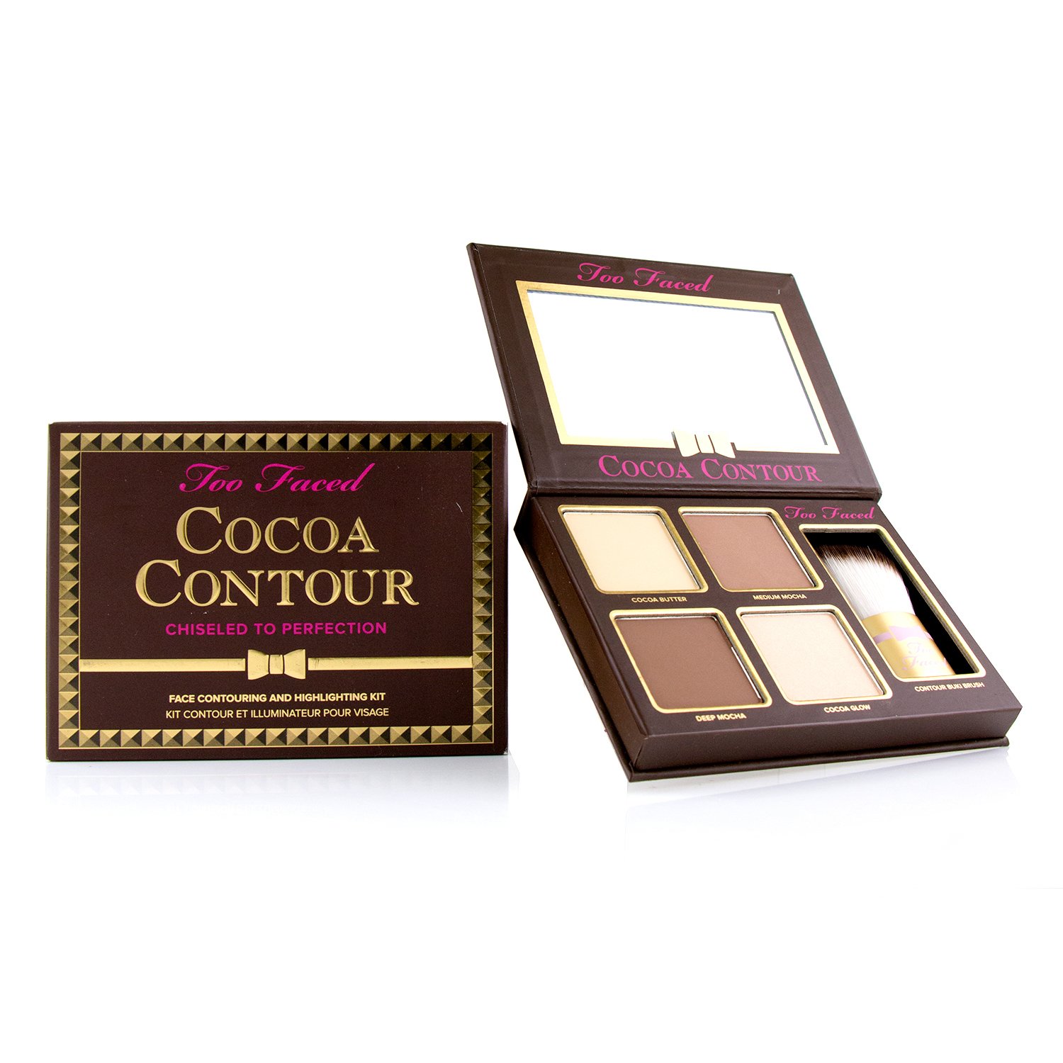 Too Faced Cocoa Contour Face Contouring And Highlighting Kit Picture Color