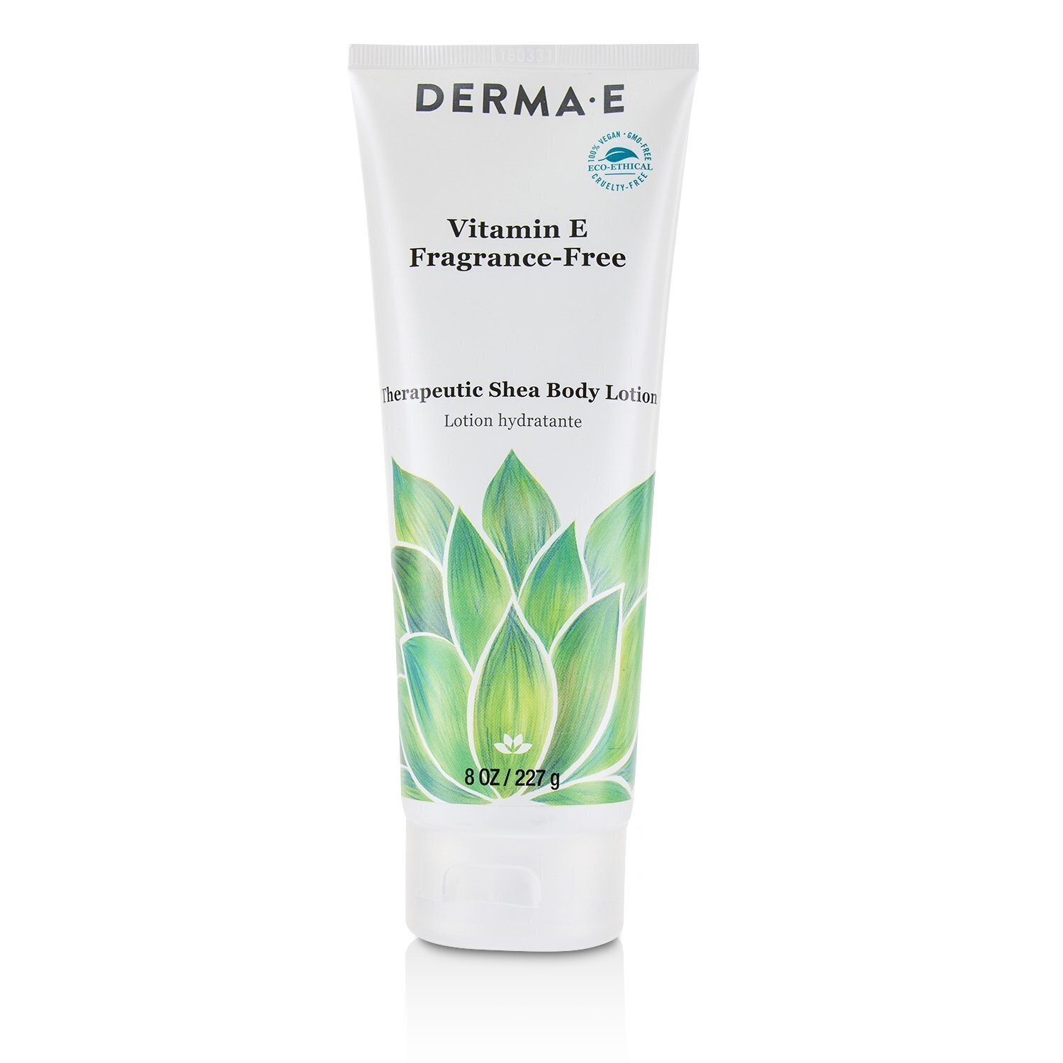 Derma E 維他命E無香料乳木果身體乳液 227g/8oz