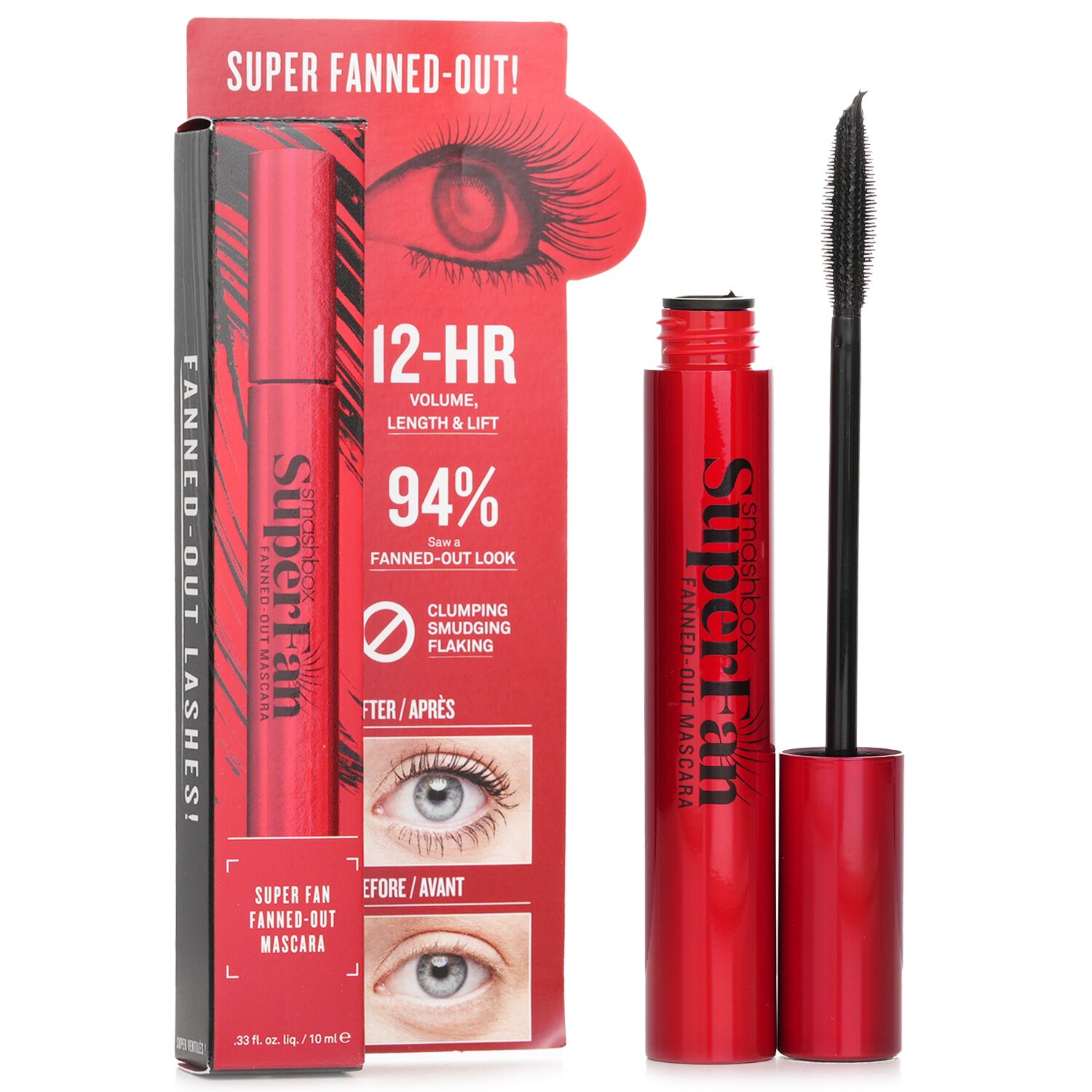 魅惑丛林 Smashbox 睫毛膏Superfan Fanned Out Mascara 10ml/0.33oz