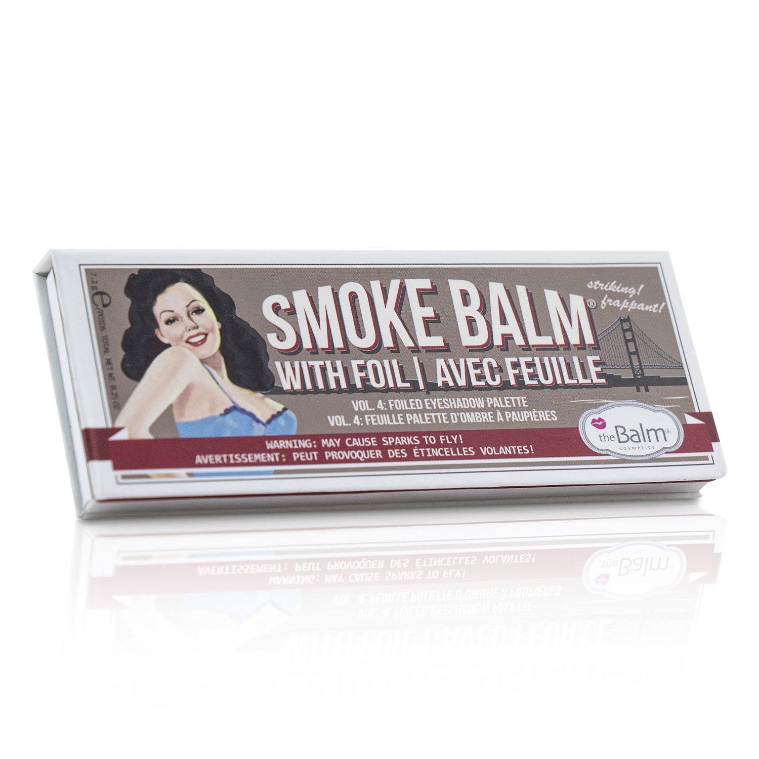 TheBalm Smoke Balm With Foil Vol.4 Foiled Eyeshadow Palette Picture Color