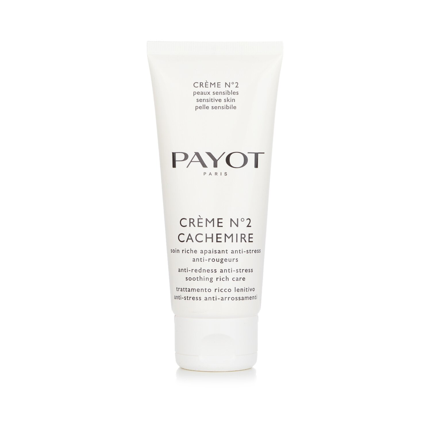 Payot Creme No 2 Cachemire Anti-Redness Anti-Stress Soothing Rich Care (Salon Size) 100ml/3.3oz