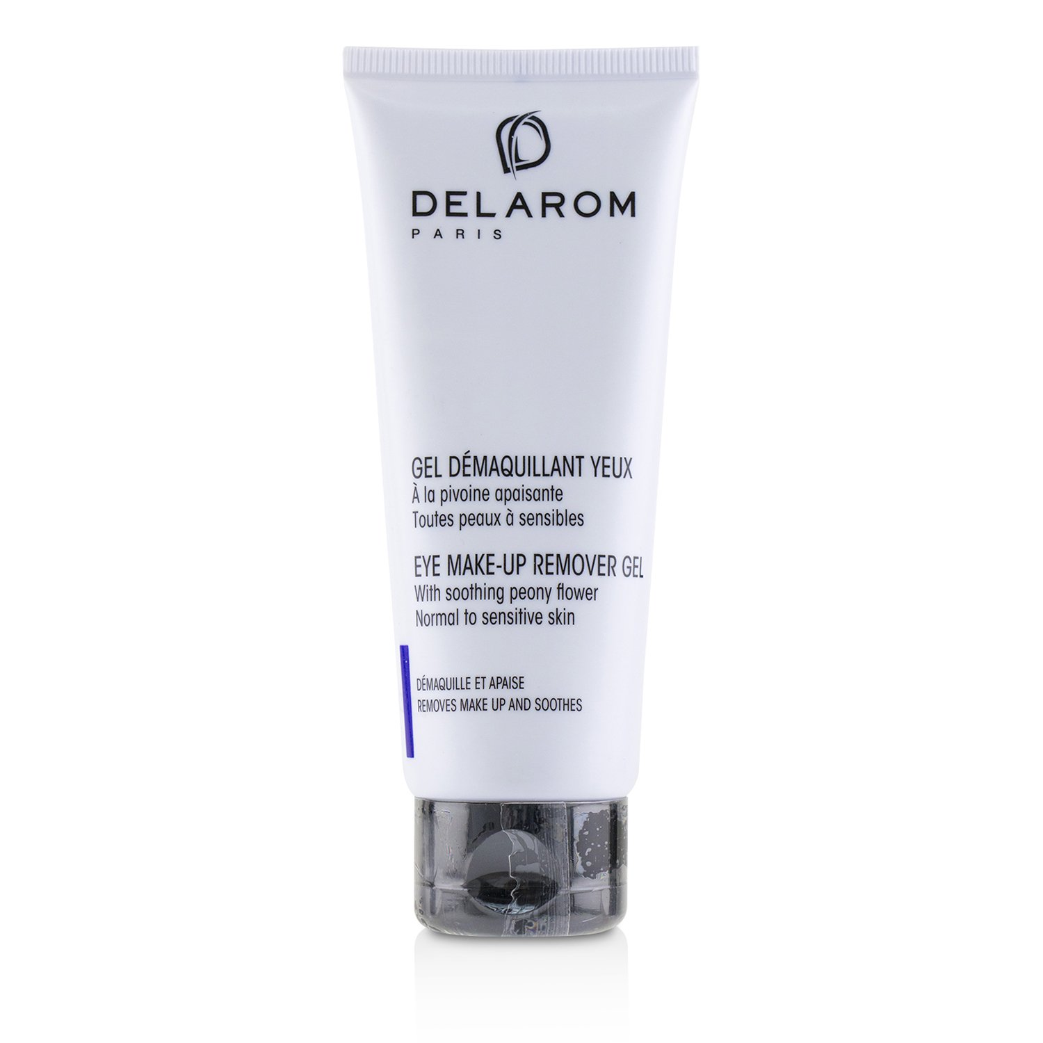 DELAROM Gel Removedor de Maquillaje de Ojos - Para Piel Normal a Sensible 75ml/2.5oz