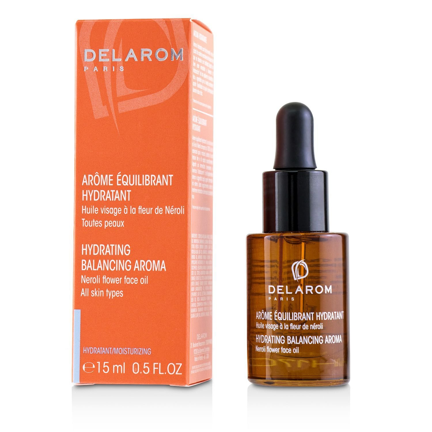 德拉霍 DELAROM DELAROM 橙花保湿香薰油Hydrating Balancing Aroma 15ml/0.5oz