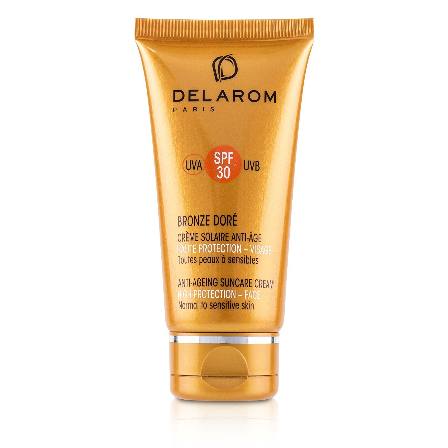 DELAROM كريم مضاد لآثار التقدم بالسن للوجه SPF 30 - للبشرة العادية إلى الحساسة 50ml/1.7oz