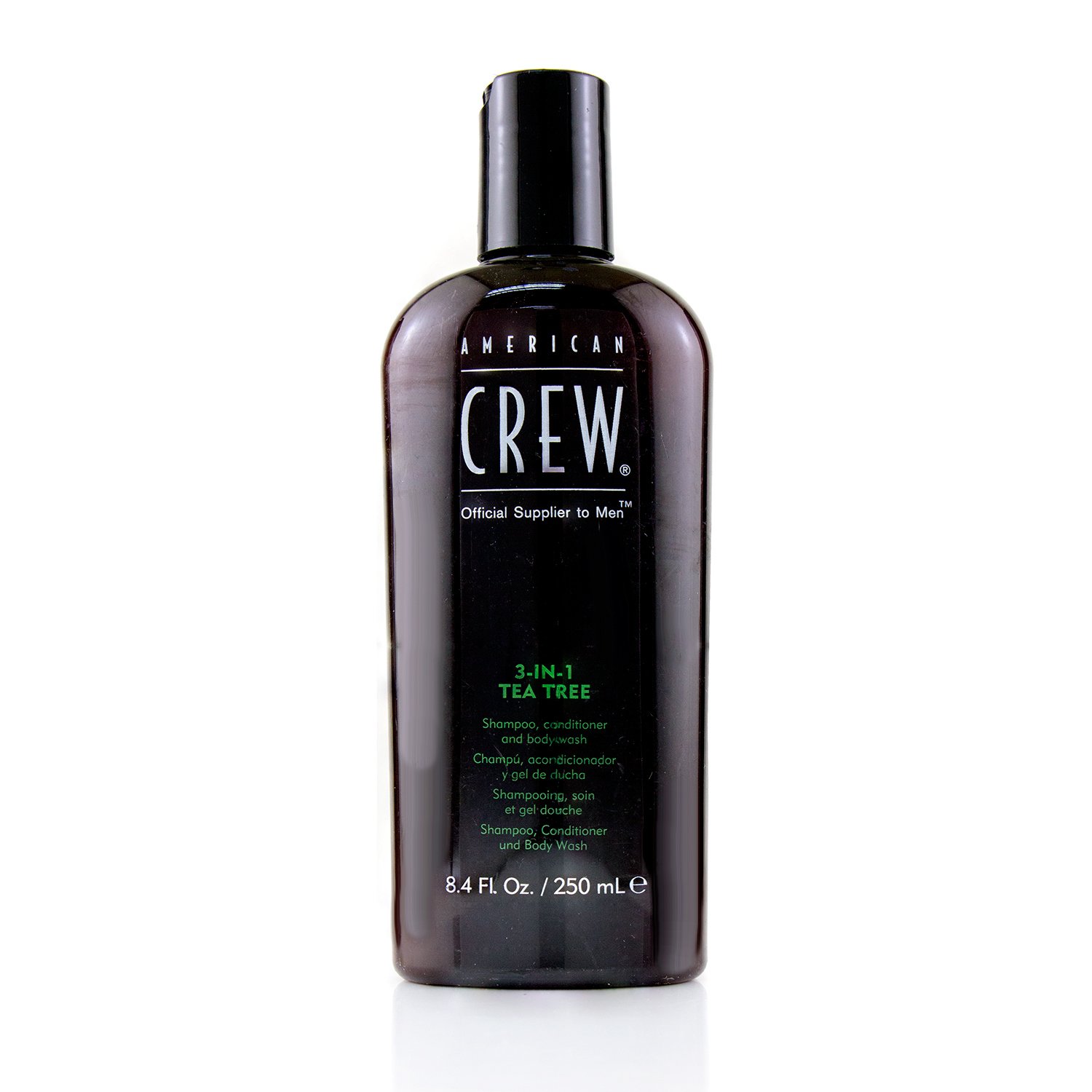 American Crew شامبو وبلسم وغسول للجسم Men 3-IN-1 بشجر الشاي 250ml/8.4oz