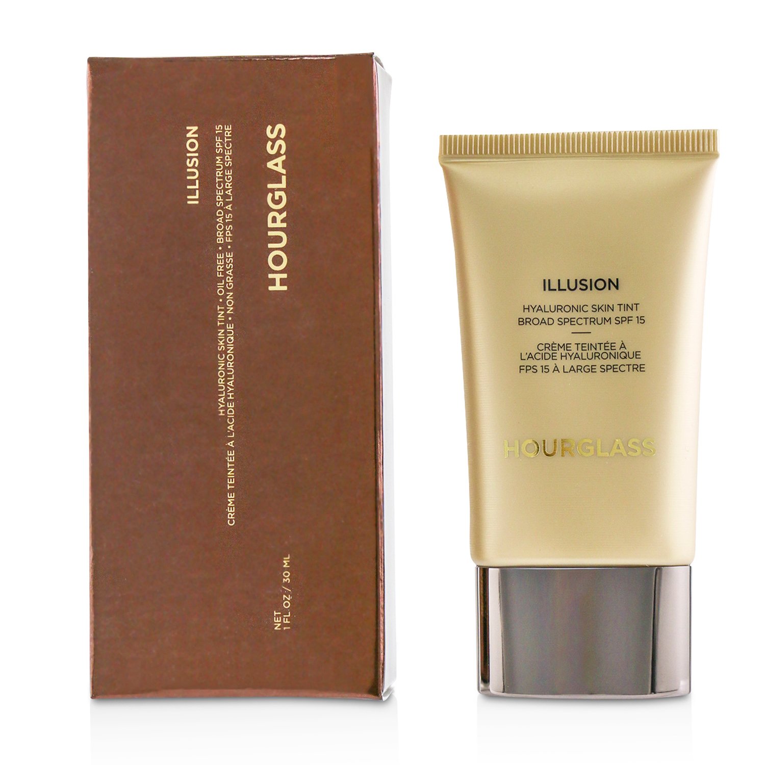 HourGlass 玻尿酸潤色隔離霜 粉底液Illusion Hyaluronic Skin Tint SPF 15 30ml/1oz