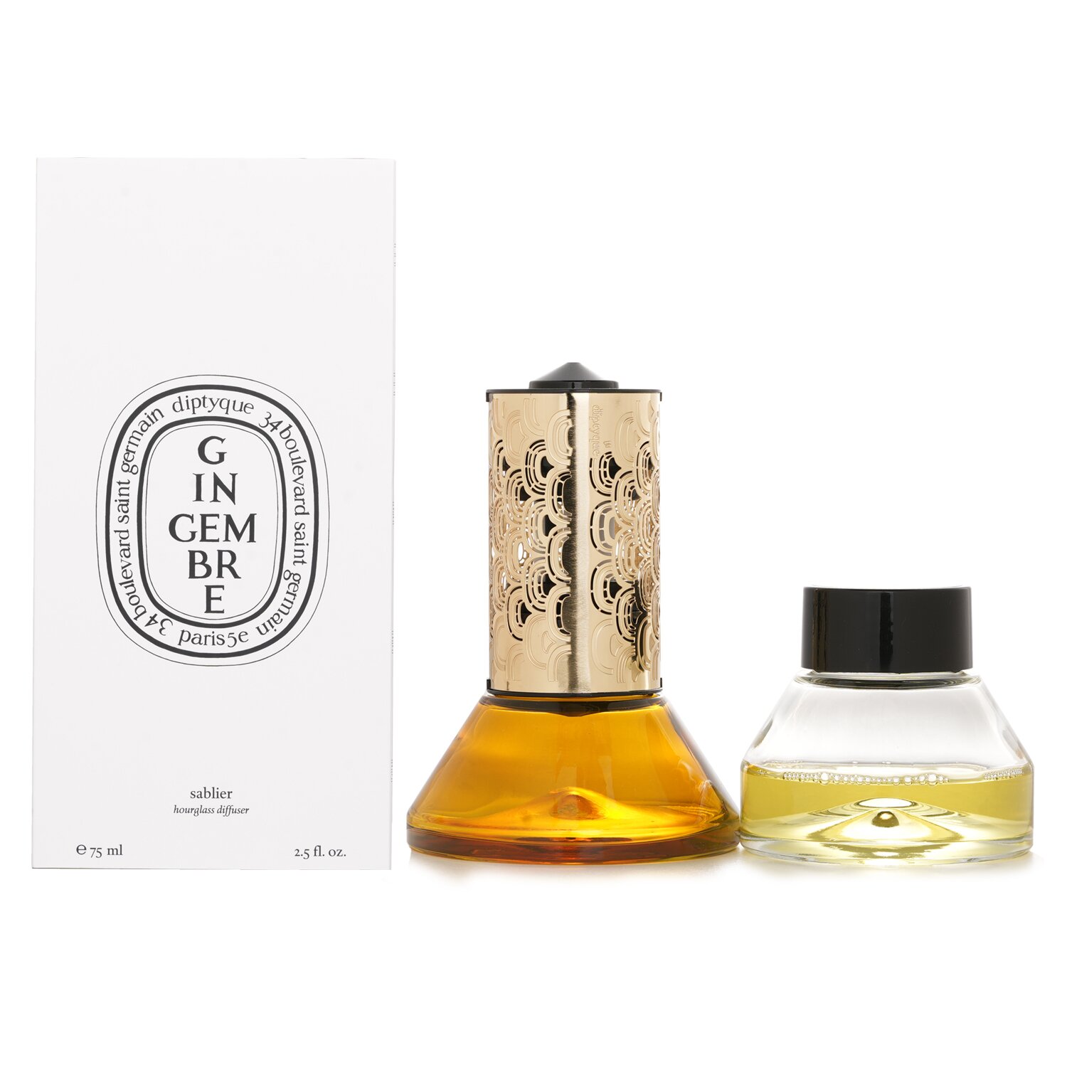 Diptyque Hourglass Diffuser - Gingembre (Ginger) 75ml/2.5oz