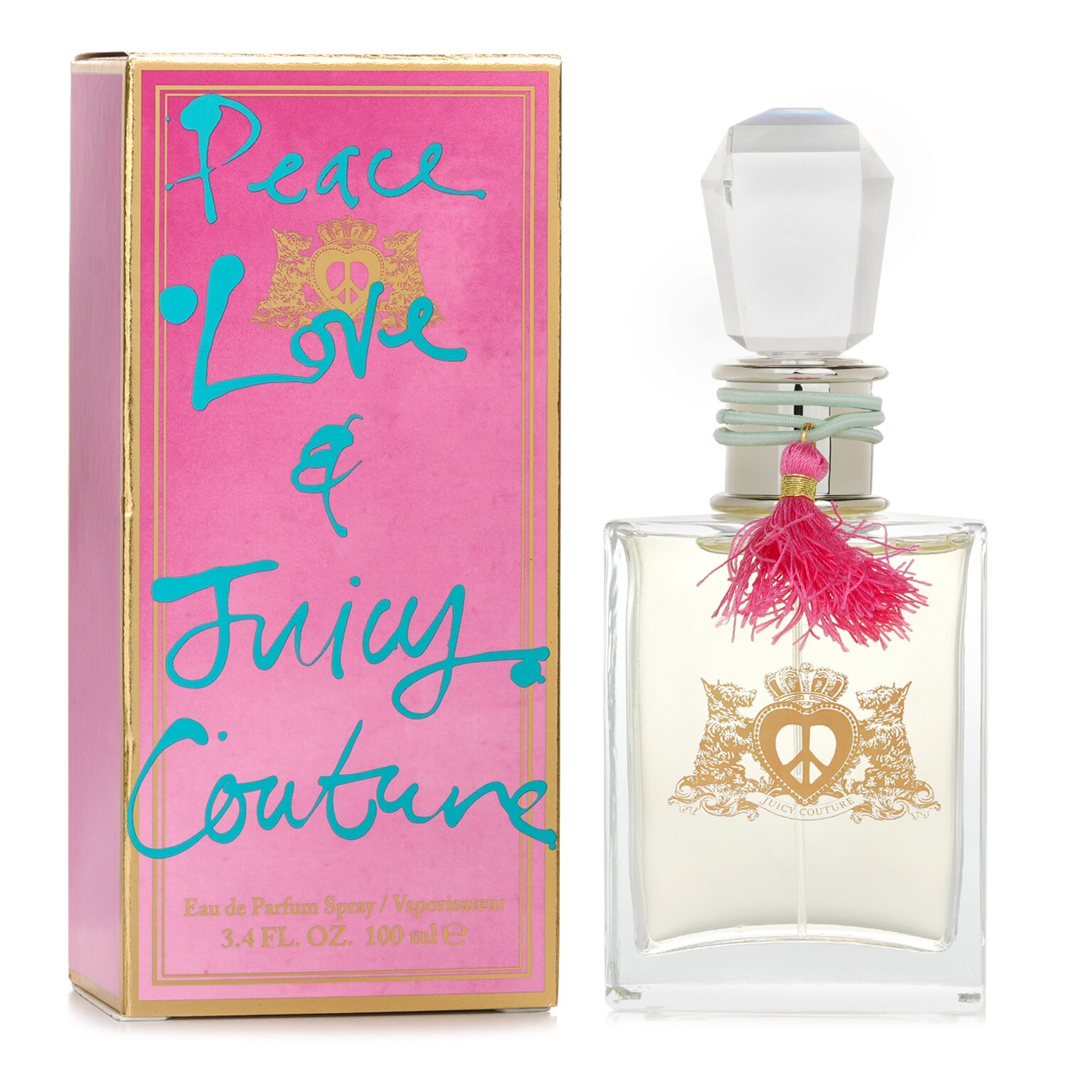 Juicy Couture Peace, Love & Juicy Couture או דה פרפיום ספריי (אריזה חדשה) 100ml/3.4oz