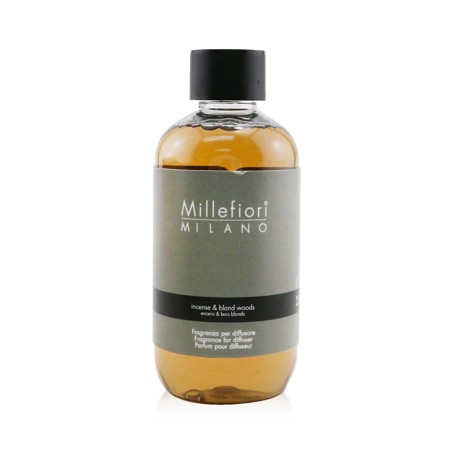 Millefiori Natural Fragrance Diffuser Refill - Incense & Blond Woods 250ml/8.45oz