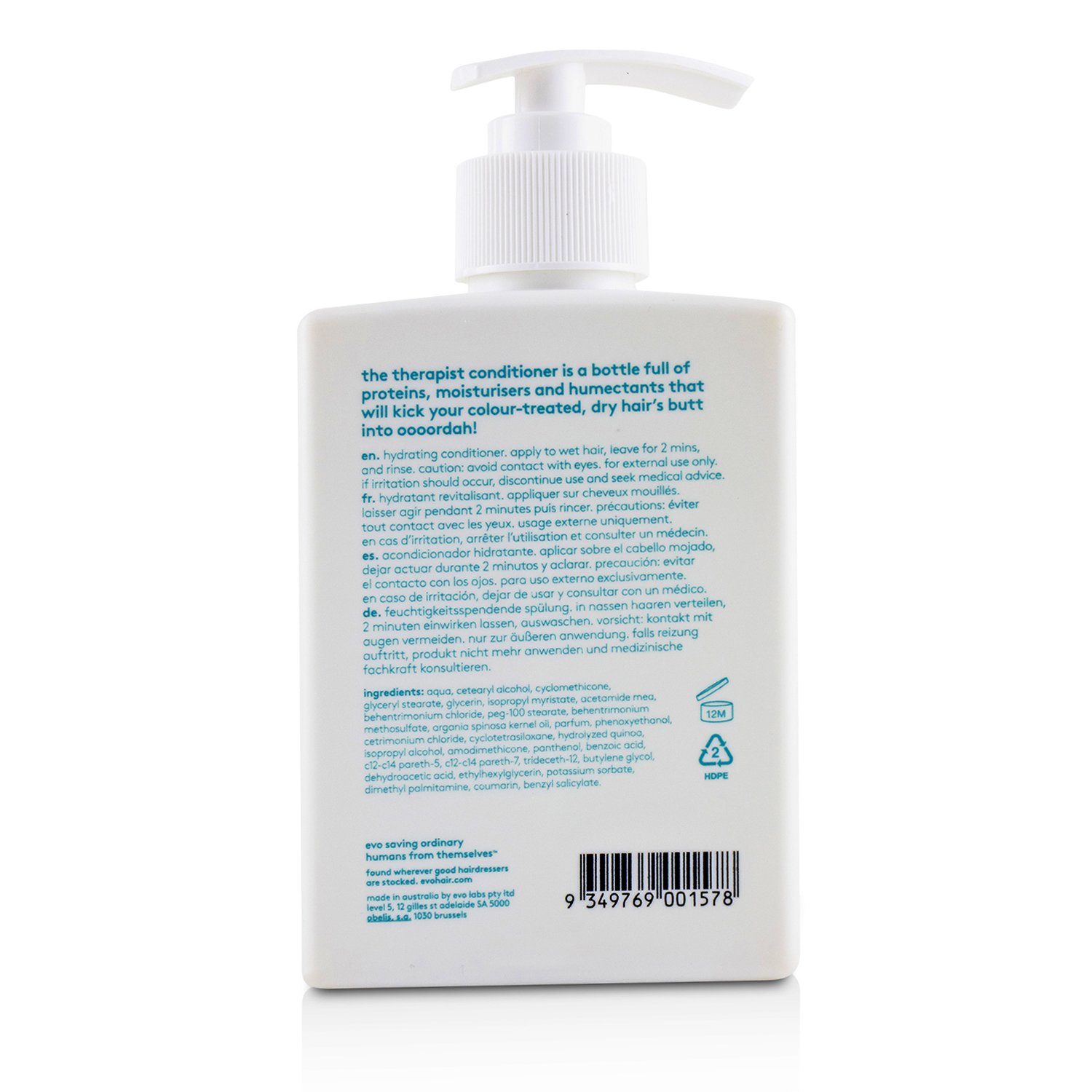 Evo The Therapist Hydrating Conditioner 300ml/10.1oz