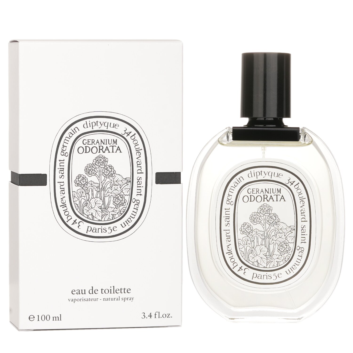 Diptyque Geranium Odorata Eau De Toilette Spray 100ml/3.4oz 