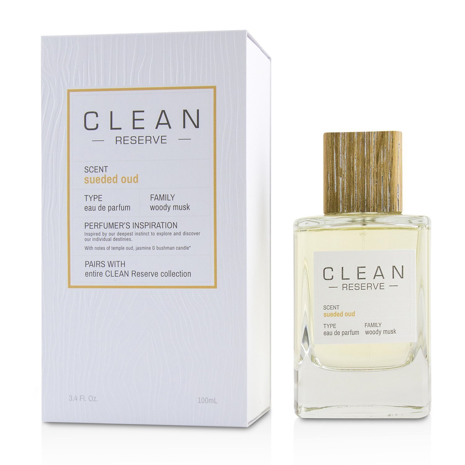 洁净 Clean 私藏系列 麂皮乌木 淡香精 EDP 100ml/3.4oz