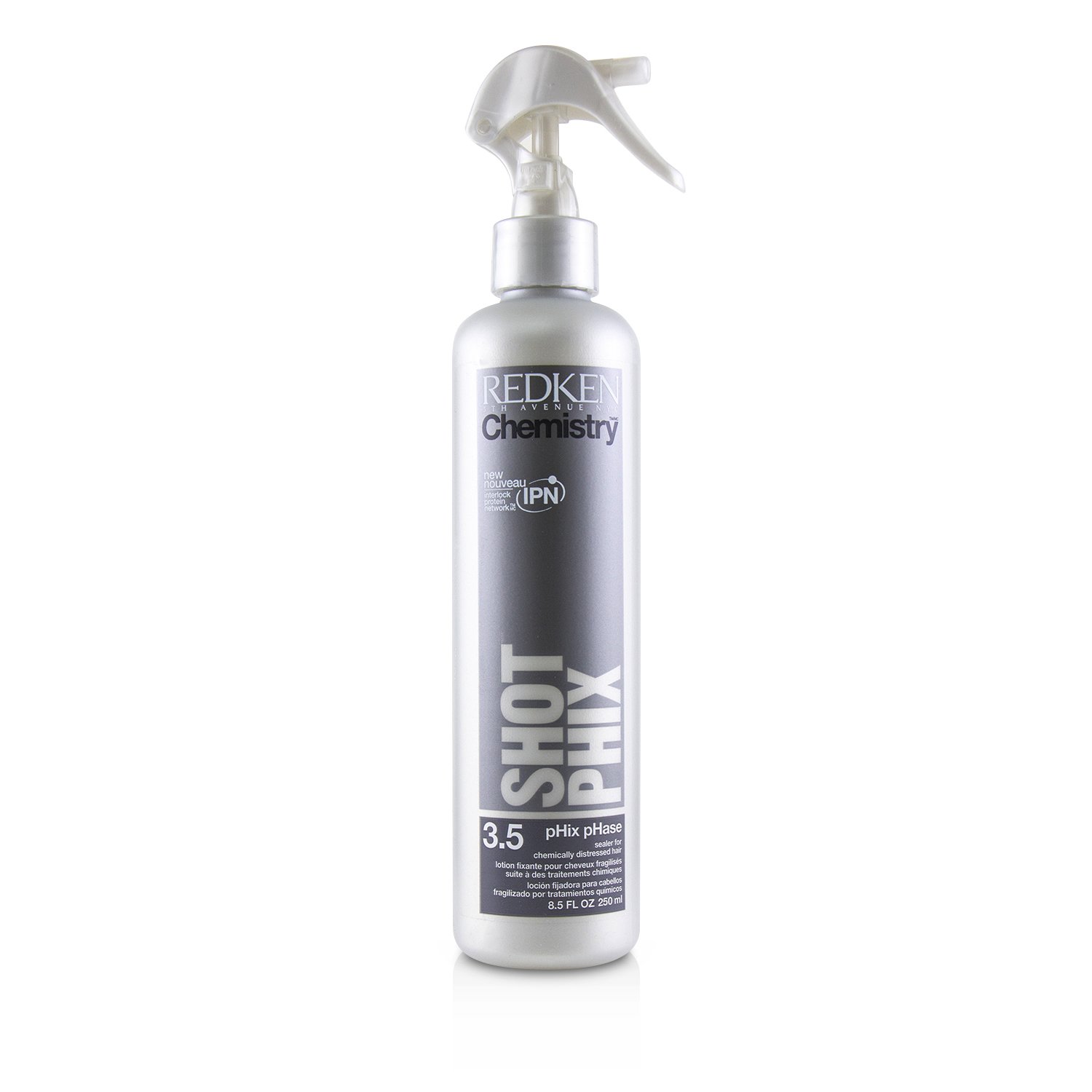 Redken غسول Chemistry Shot Phix pHix pHase 3.5 (للشعر المتوتر كيميائياً) 250ml/8.5oz