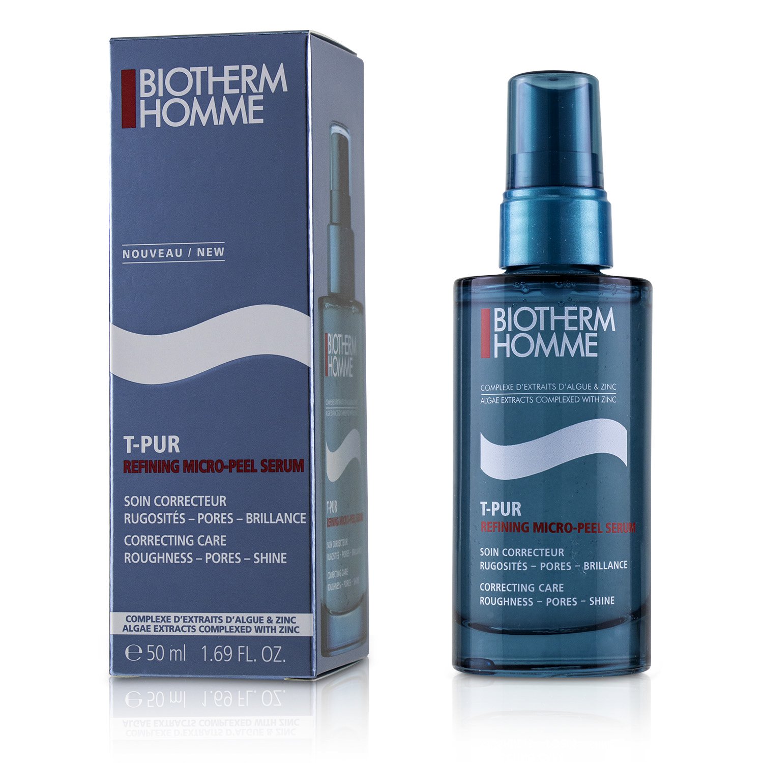 Biotherm Serum do twarzy Homme T-Pur Refining Micro-Peel Serum 50ml/1.69oz