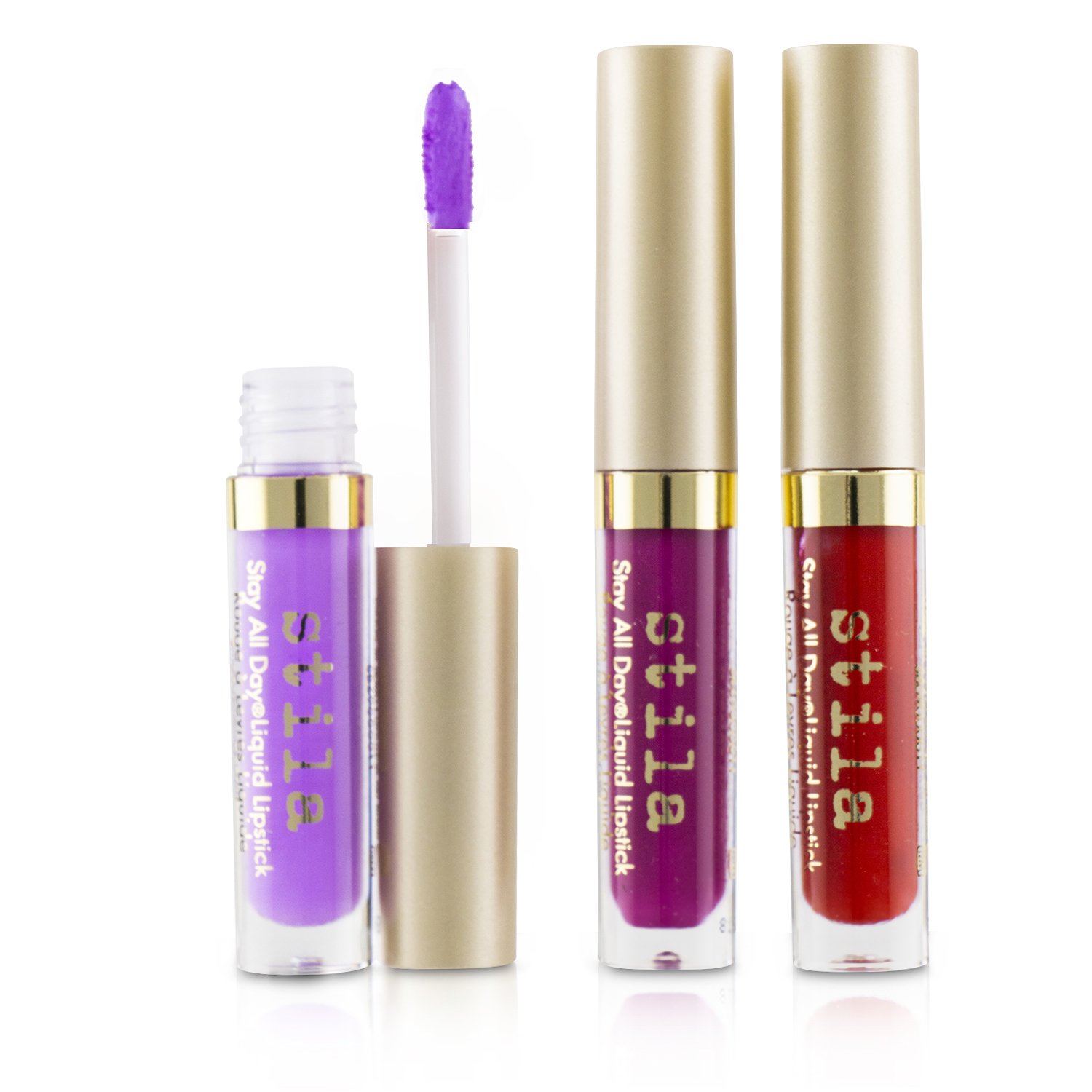 Stila Bright & Bold Stay All Day Liquid Lipstick Set 3x1.5ml/0.05oz