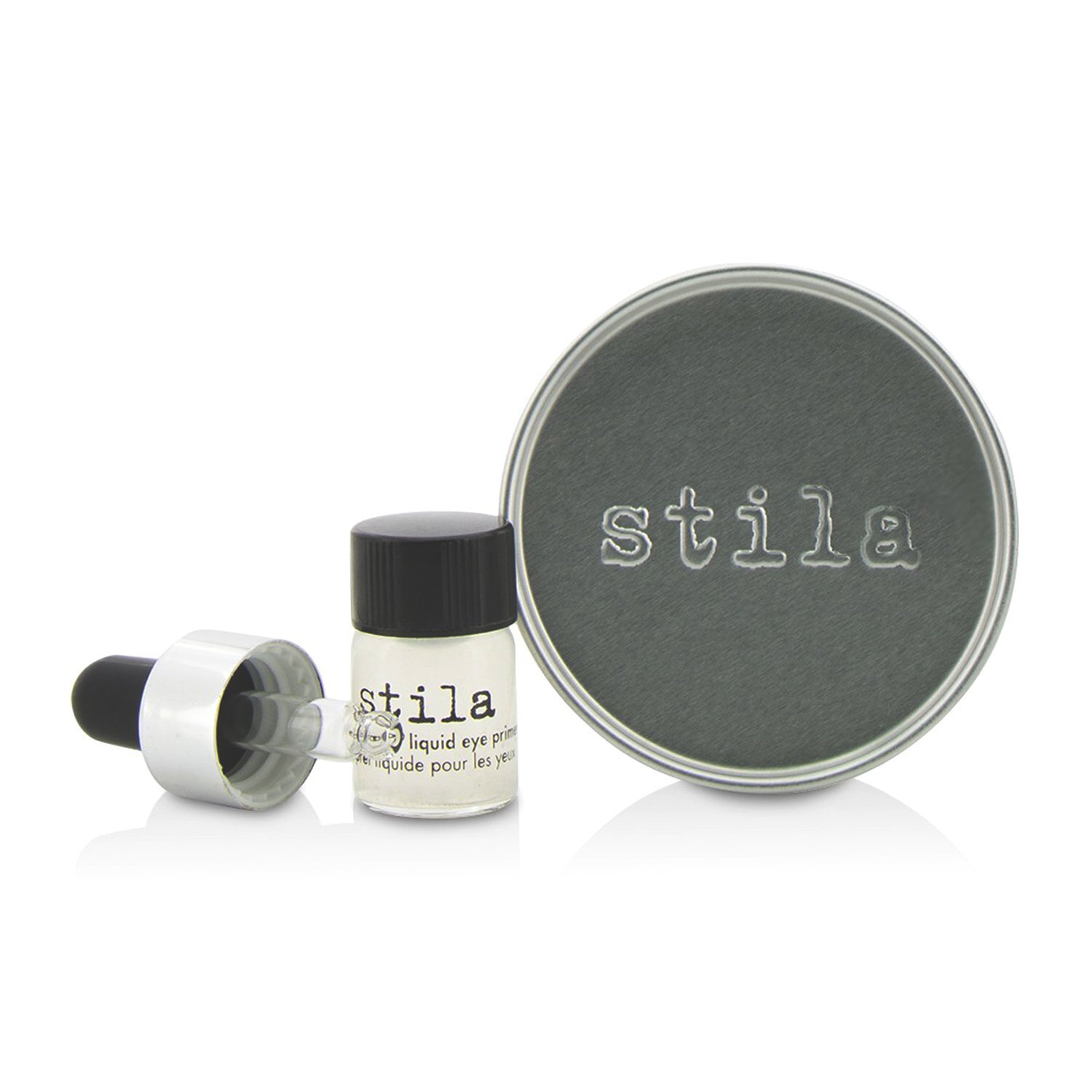 Stila Magnificent Metals Foil Finish Eye Shadow With Mini Stay All Day Liquid Eye Primer צללית עם מיני פרימר 2pcs