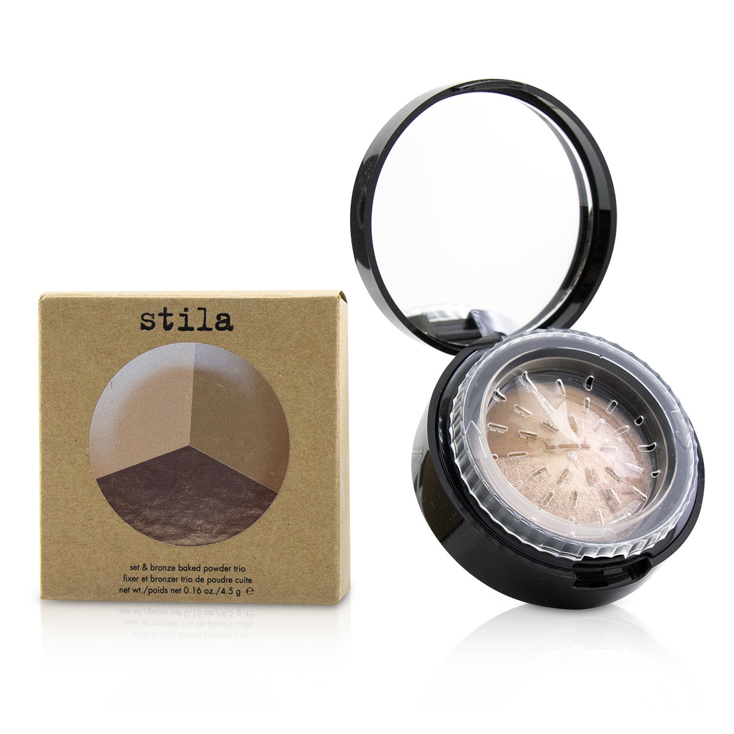 Stila Set & Bronze Baked Powder Trio 4.5g/0.16oz