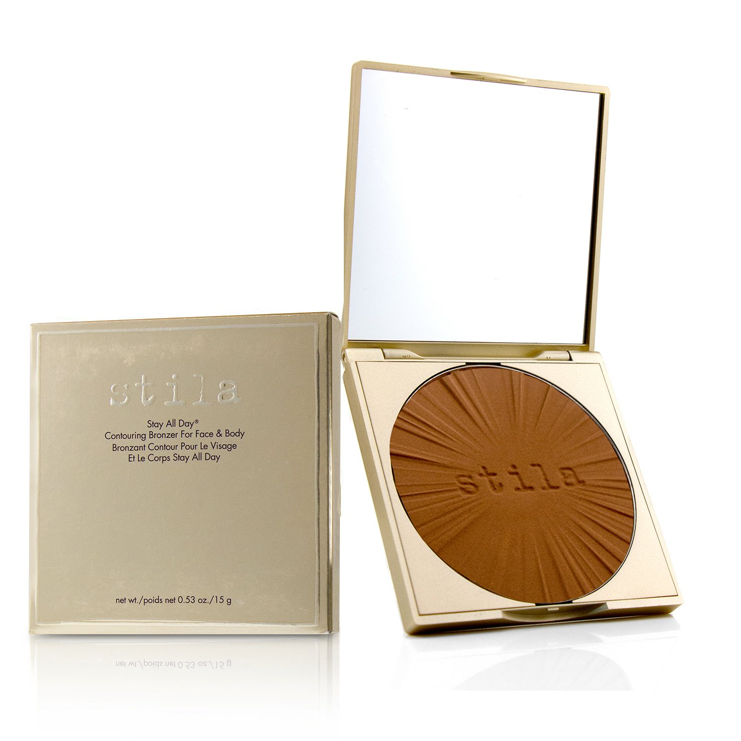 Stila 詩狄娜 全天臉部及身體古銅粉餅Stay All Day Contouring Bronzer For Face & Body 15g/0.53oz